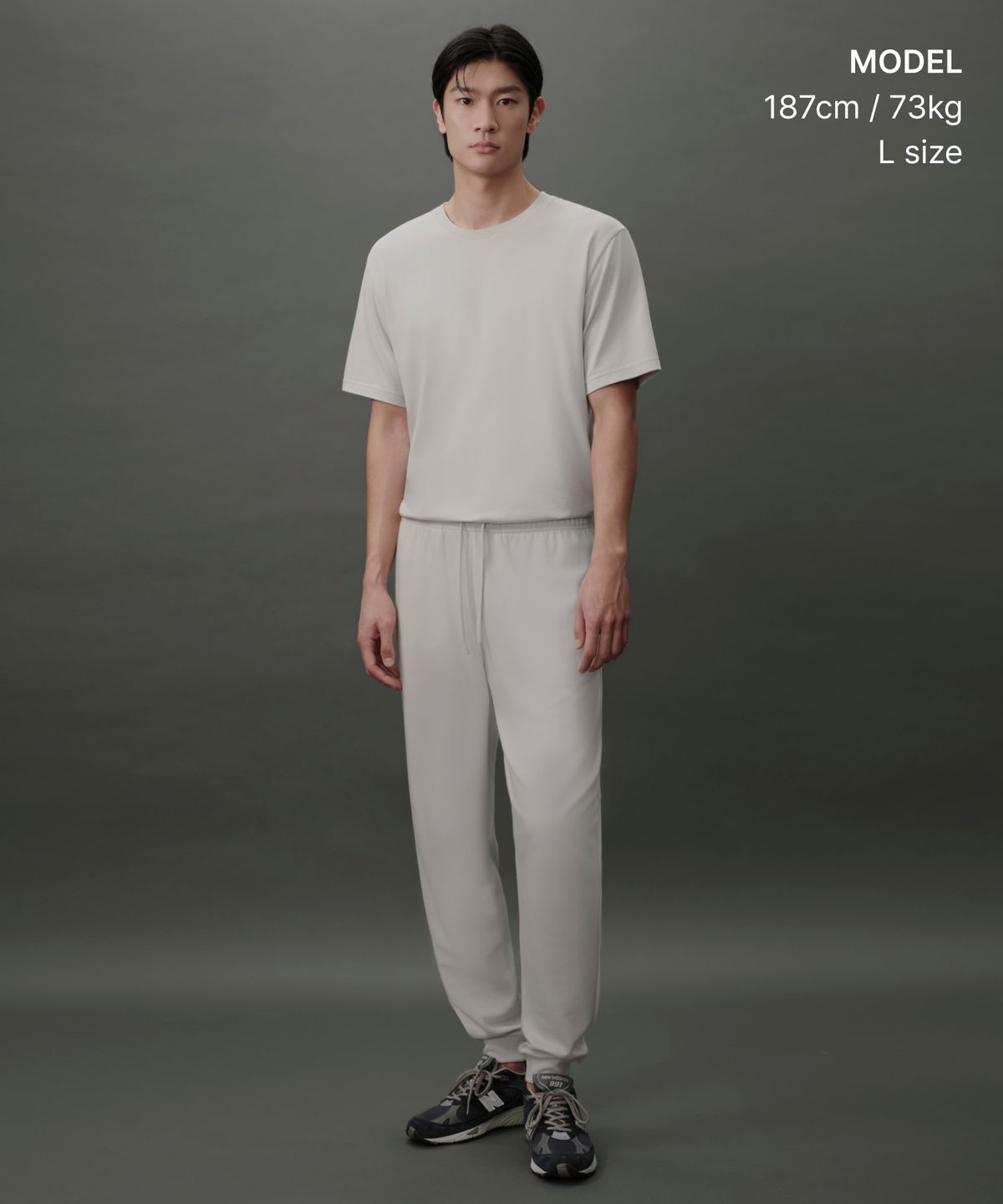 무신사 스탠다드(MUSINSA STANDARD) [리커버리] 조거 핏 팬츠 [더스티 크림]