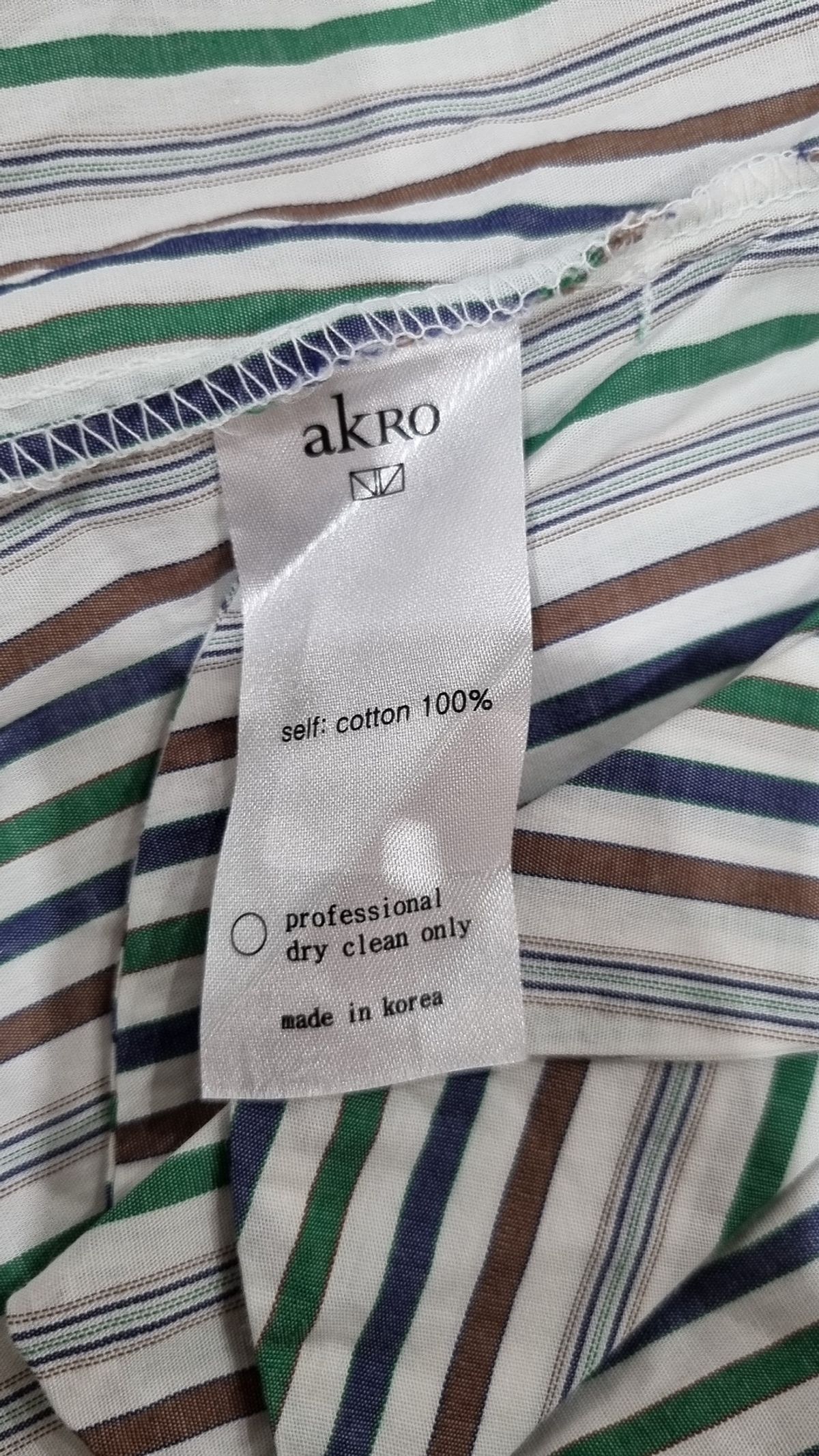 아크로 티 컬렉션(AKRO.TEA.COLLECTION) 맥시 원피스 L