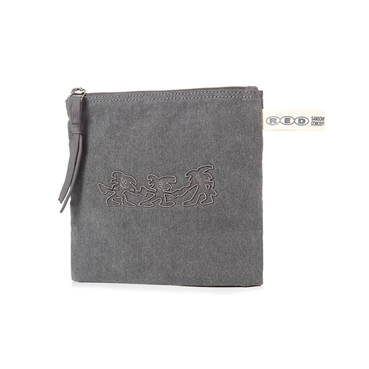 쌤소나이트 레드(SAMSONITE RED) ADD ON ESS TRIPLETS 파우치 DUSTY CHARCOAL UX1B3007