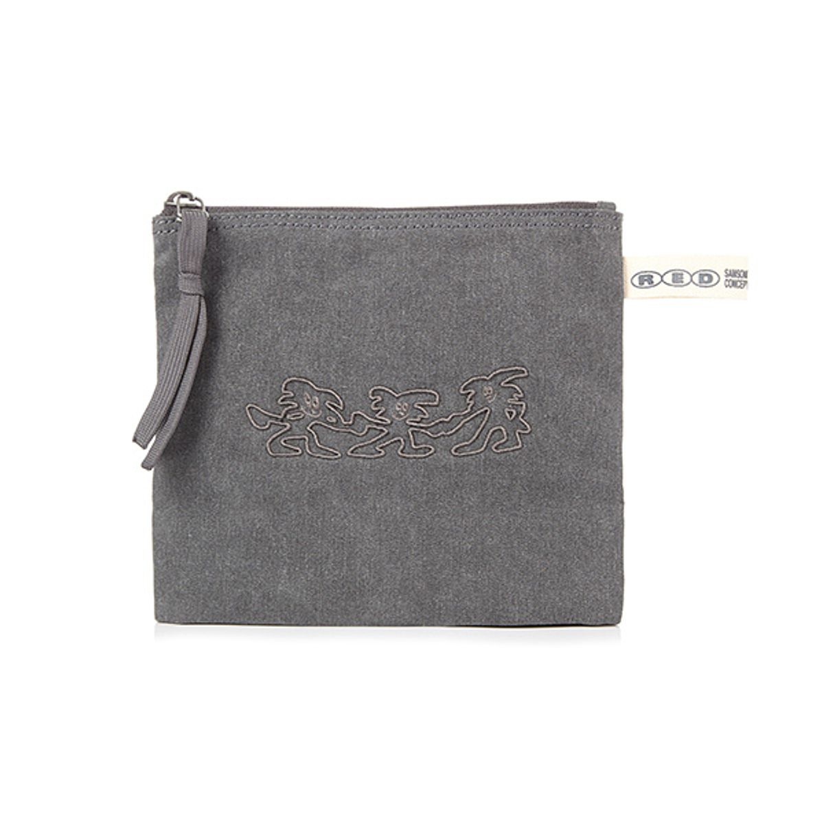 쌤소나이트 레드(SAMSONITE RED) ADD ON ESS TRIPLETS 파우치 DUSTY CHARCOAL UX1B3007