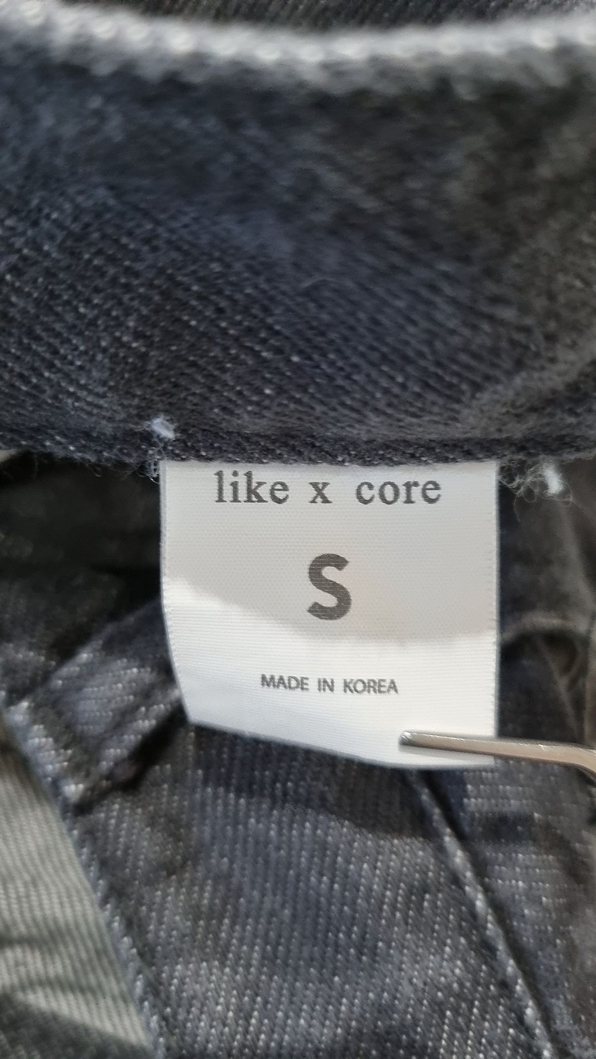 라잌 x 코어(like x core) 미니스커트 XS