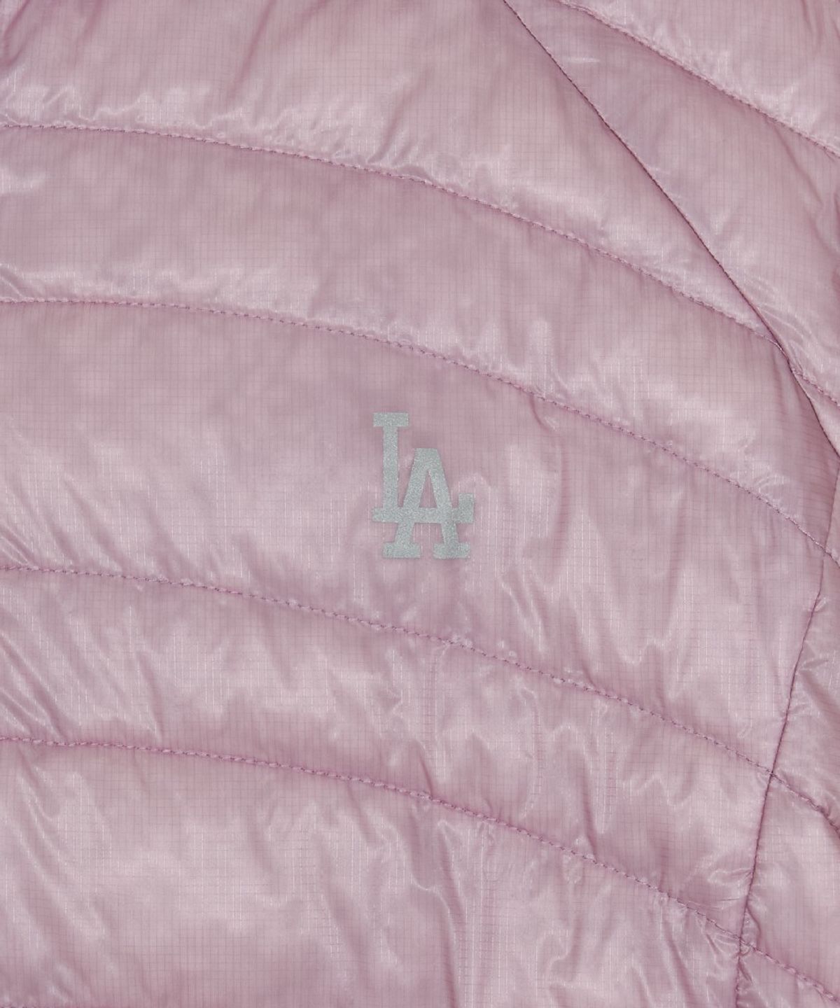 엠엘비(MLB) 커브 에어쉘 경량 후드 패딩 LA (Mg.Lavender)