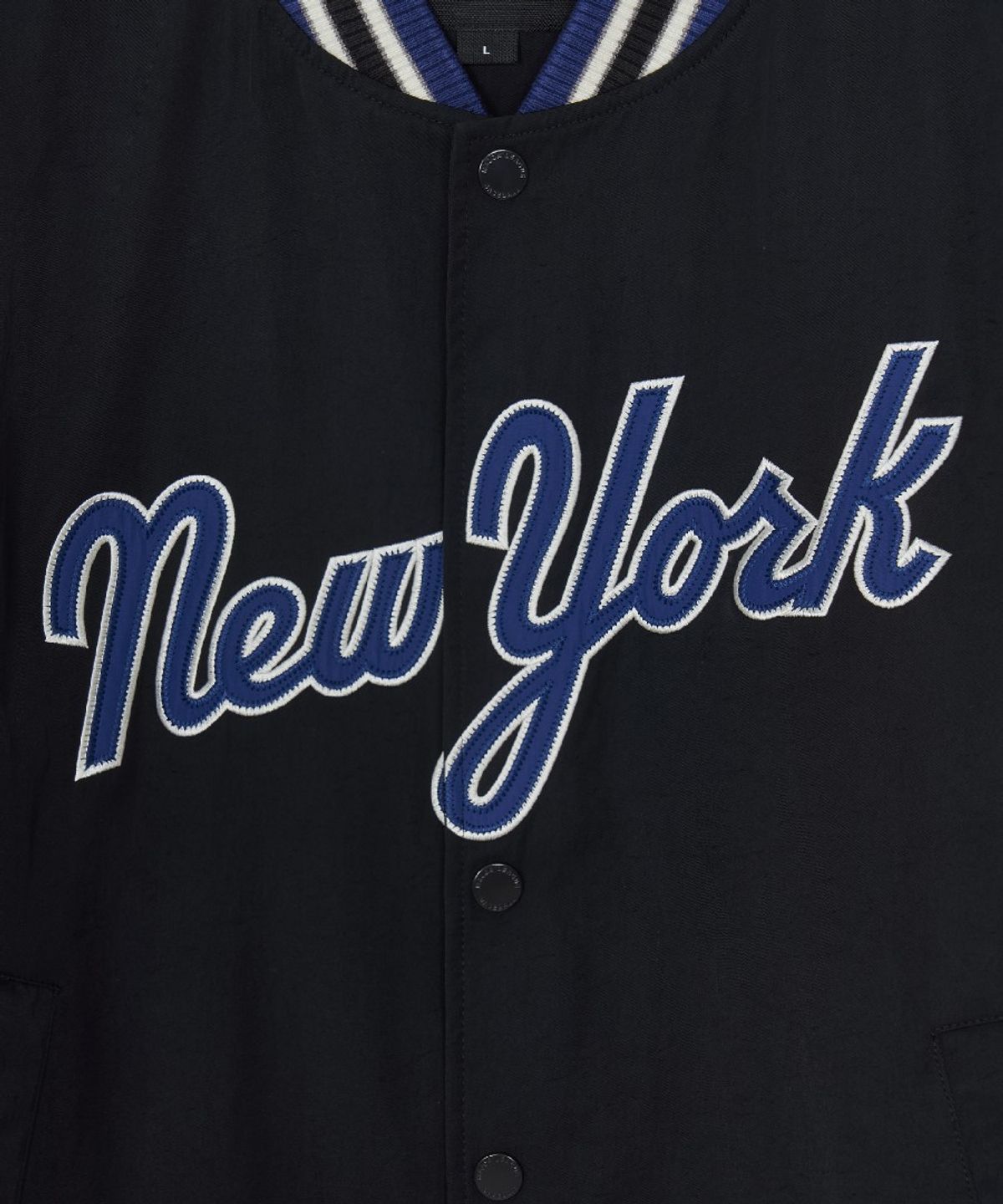 엠엘비(MLB) 시그니처 나일론 봄버자켓 NYM (Black)