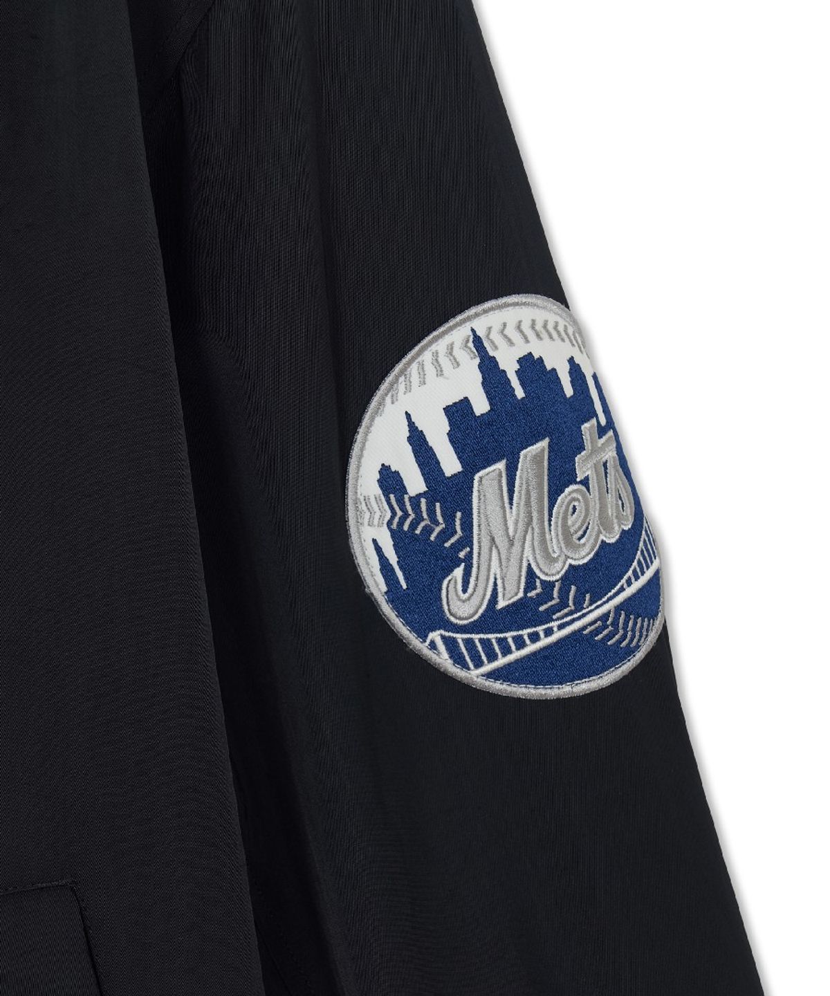 엠엘비(MLB) 시그니처 나일론 봄버자켓 NYM (Black)