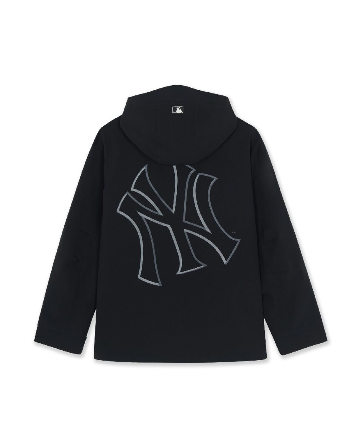 엠엘비(MLB) 고프코어 메가로고 2L 커브 바람막이 NY (Black)
