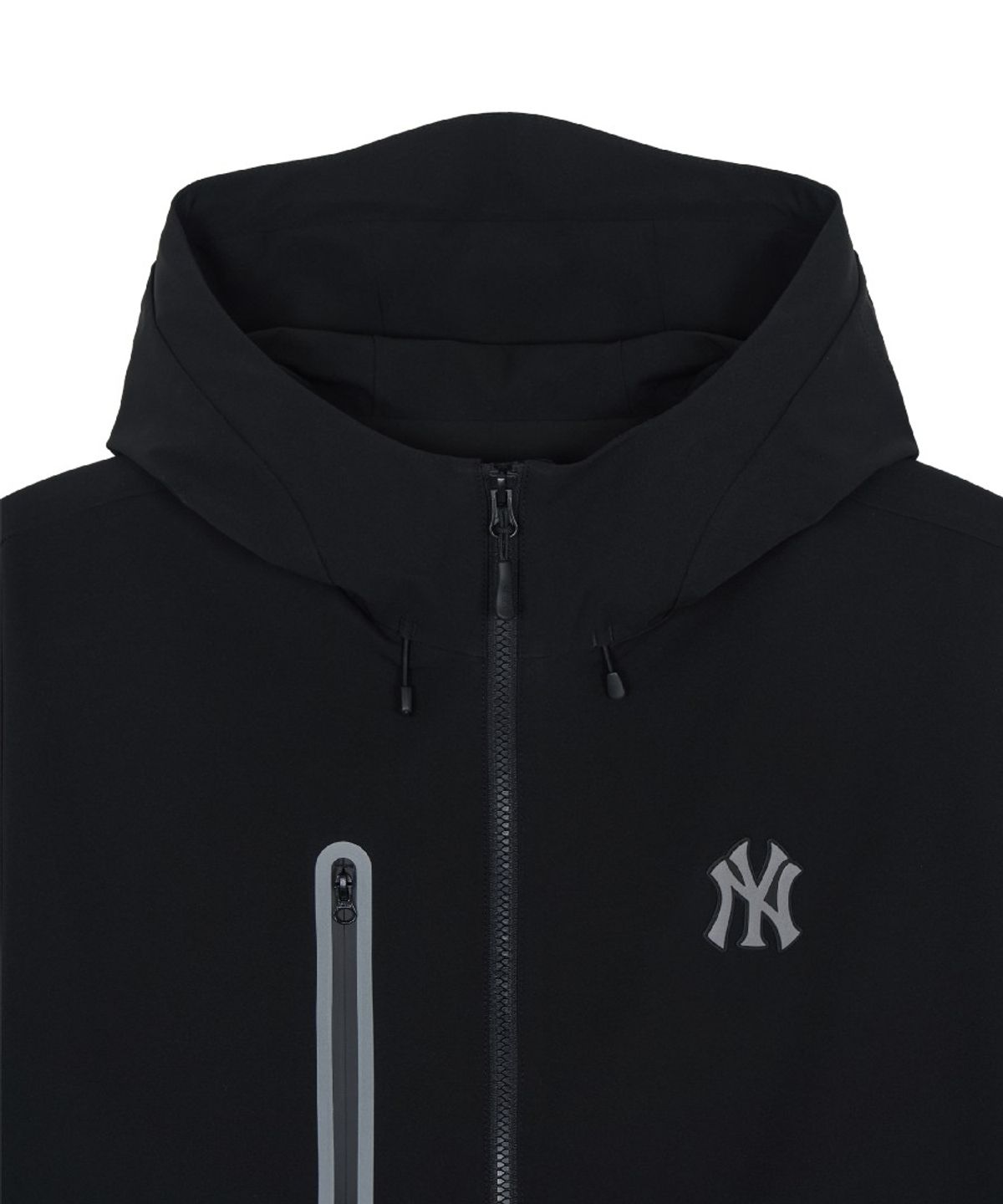 엠엘비(MLB) 고프코어 메가로고 2L 커브 바람막이 NY (Black)