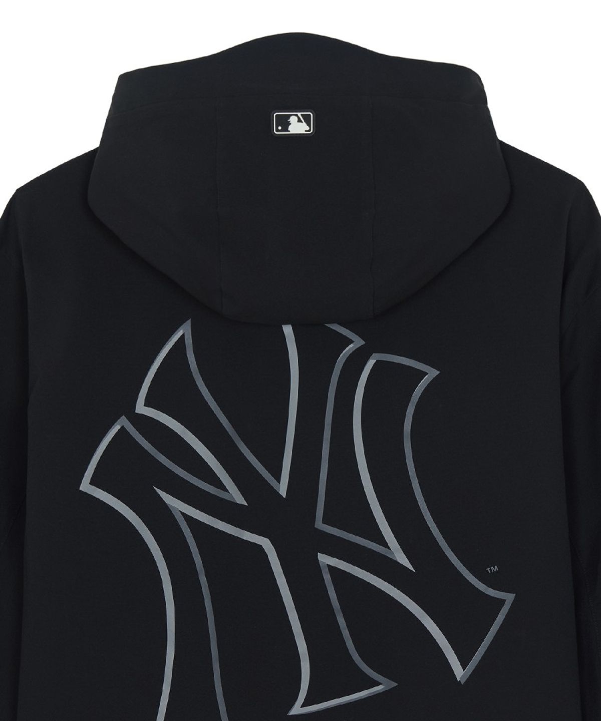 엠엘비(MLB) 고프코어 메가로고 2L 커브 바람막이 NY (Black)