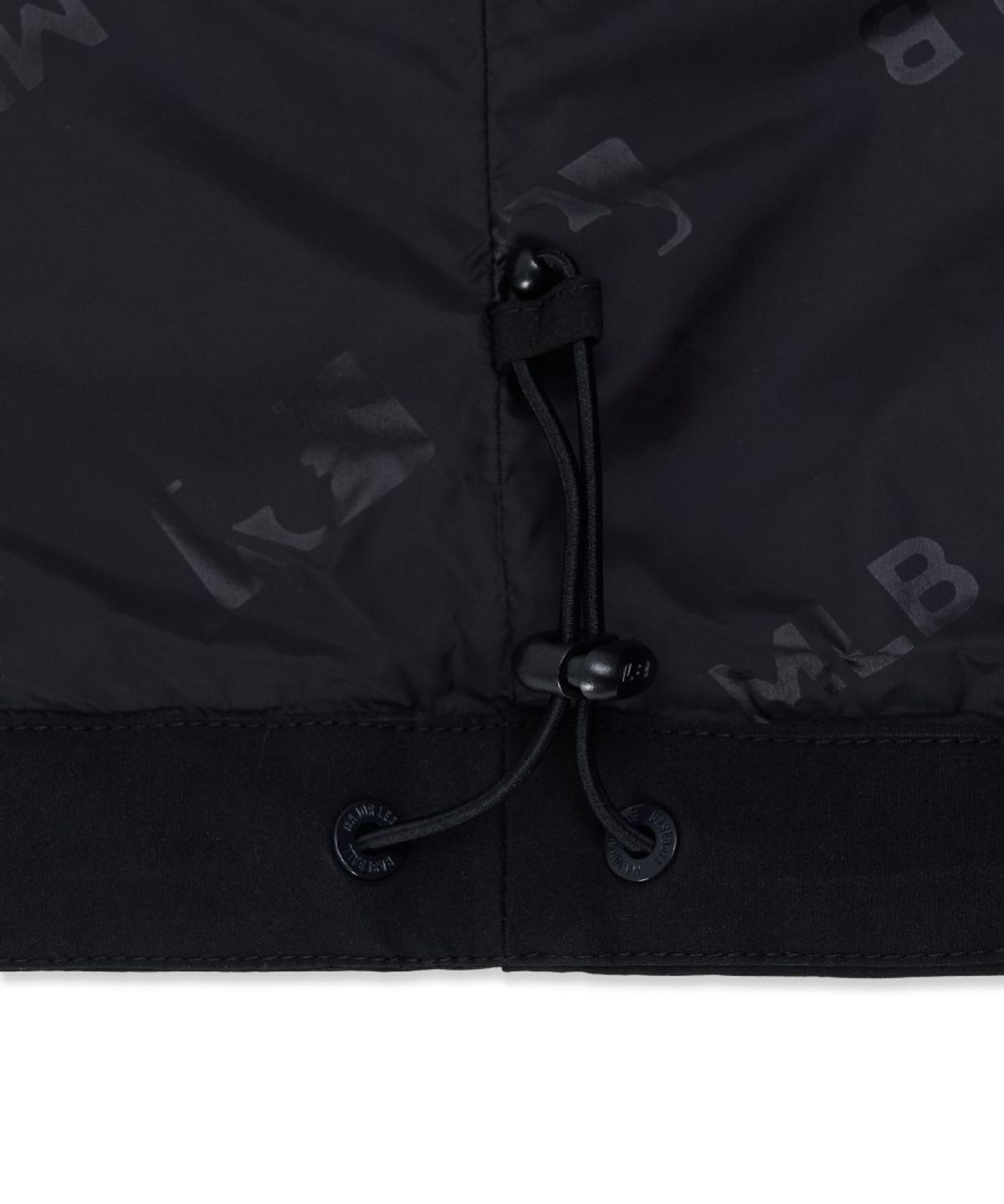 엠엘비(MLB) 고프코어 메가로고 2L 커브 바람막이 NY (Black)