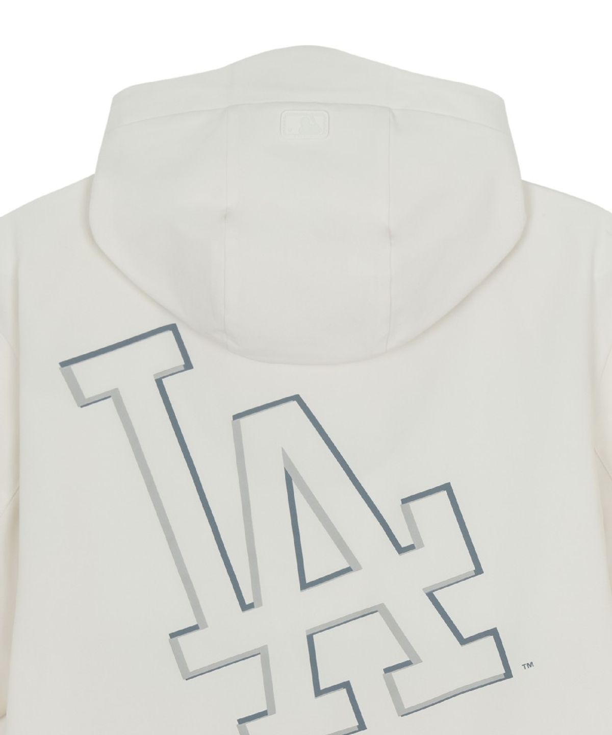 엠엘비(MLB) 고프코어 메가로고 2L 커브 바람막이 LA (Cream)