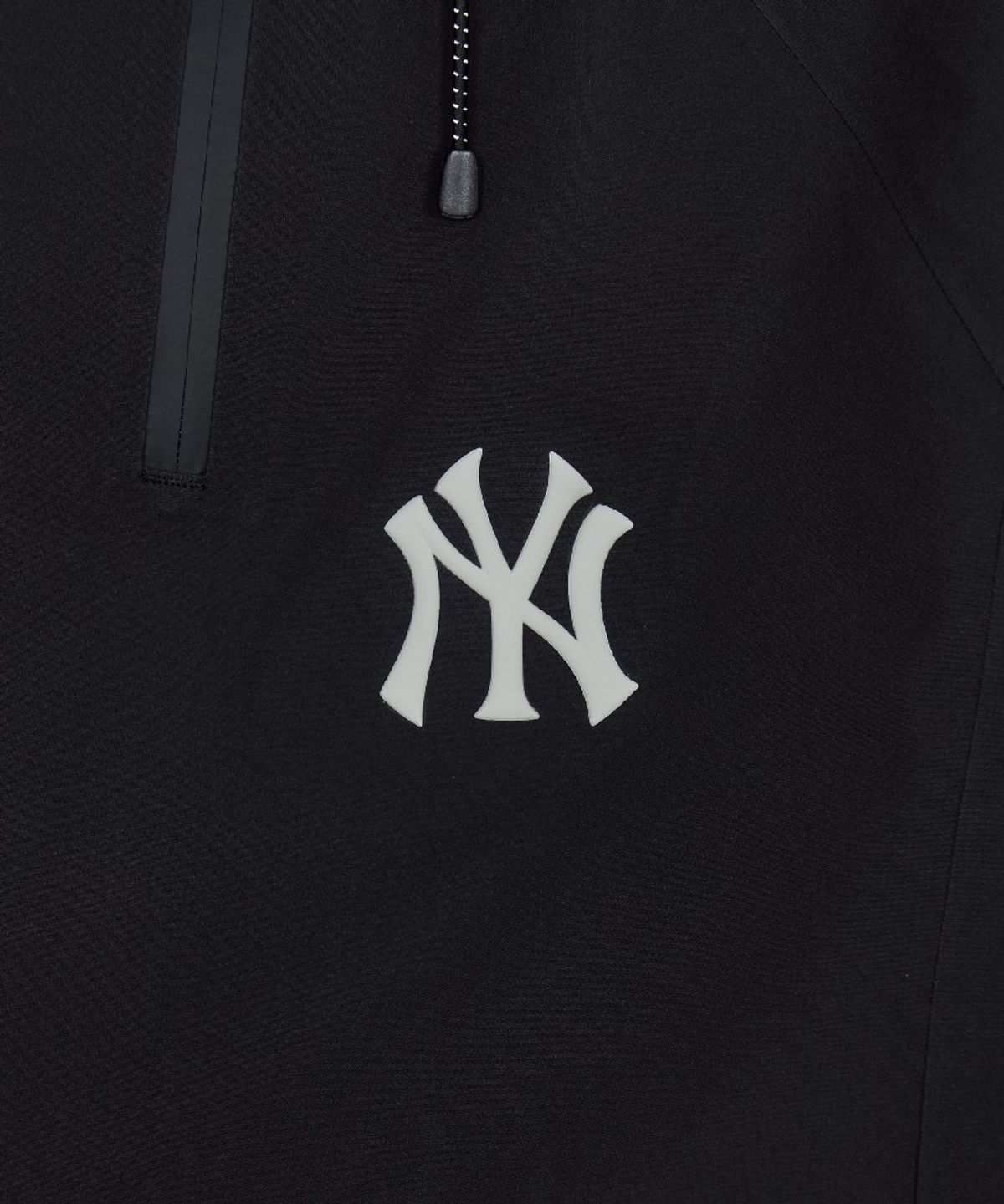 엠엘비(MLB) 고프코어 3L 사선 지퍼 바람막이 NY (Black)
