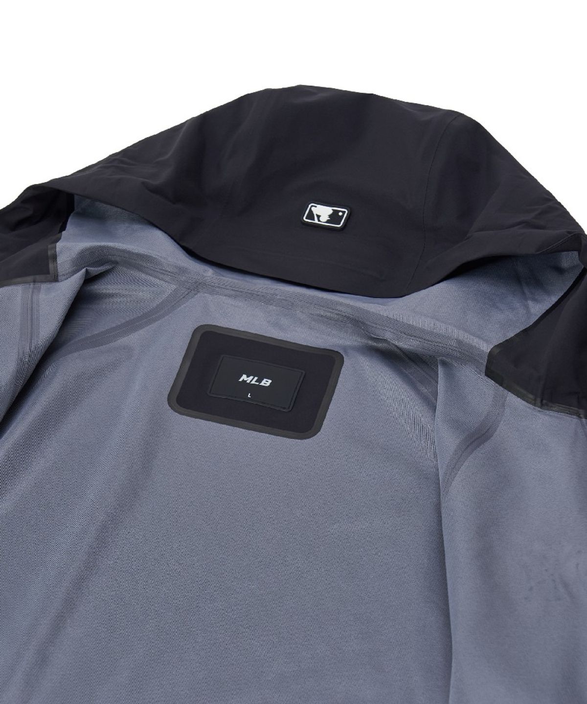 엠엘비(MLB) 고프코어 3L 사선 지퍼 바람막이 NY (Black)