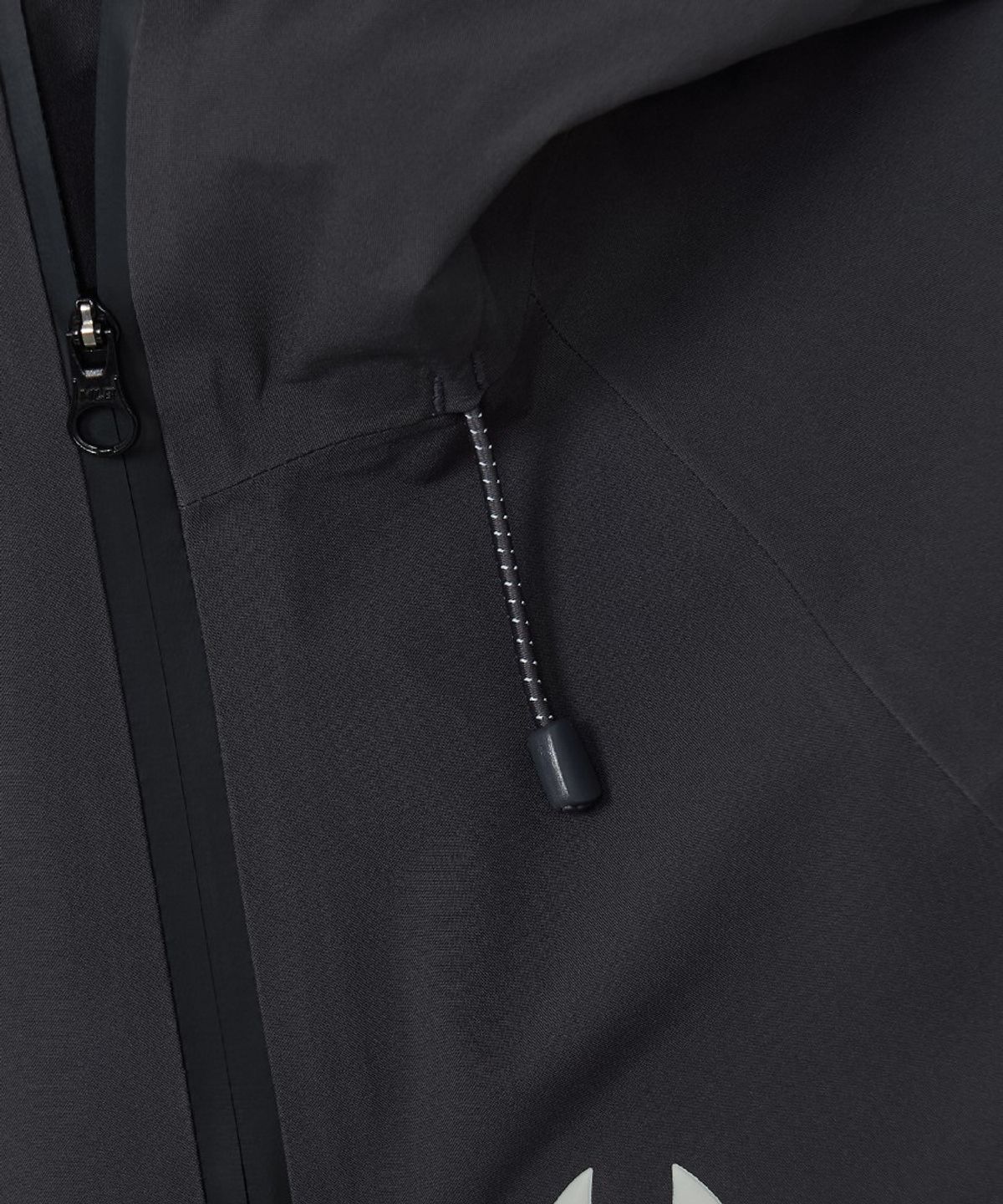 엠엘비(MLB) 고프코어 3L 사선 지퍼 바람막이 NY (D.Charcoal Grey)