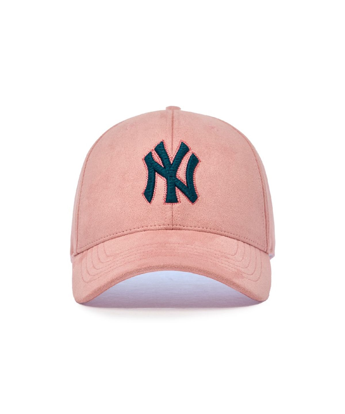 엠엘비(MLB) 베이직 컬러 스웨이드 스트럭쳐 볼캡 NY (L.Coral)