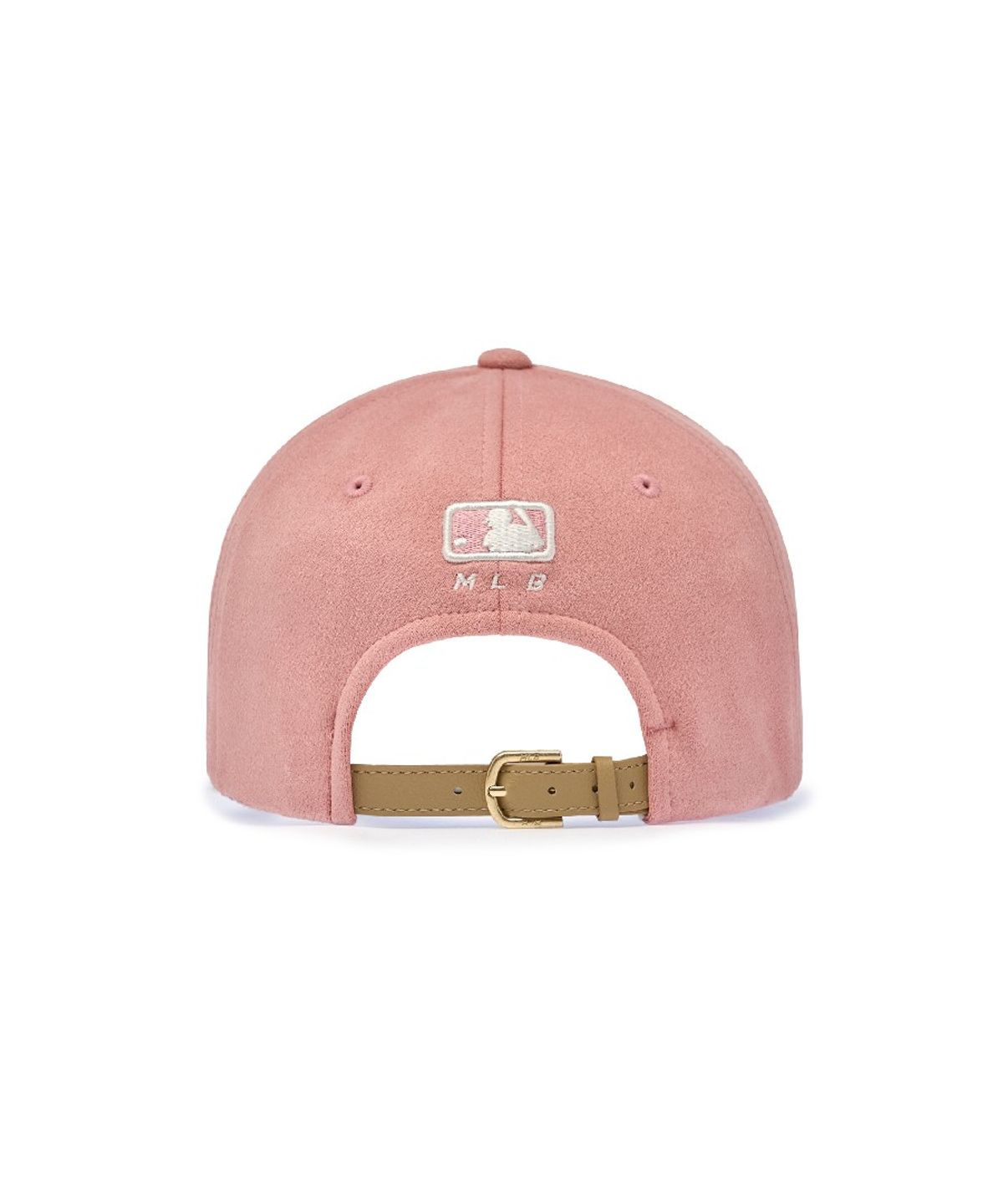 엠엘비(MLB) 베이직 컬러 스웨이드 스트럭쳐 볼캡 NY (L.Coral)
