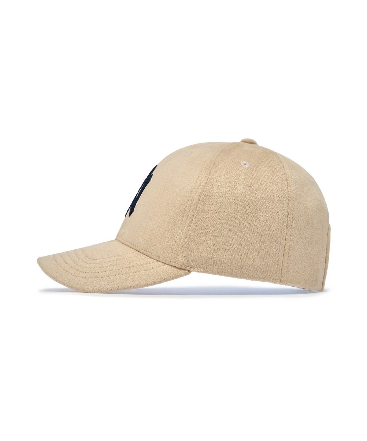 엠엘비(MLB) 베이직 컬러 스웨이드 스트럭쳐 볼캡 NY (Beige)