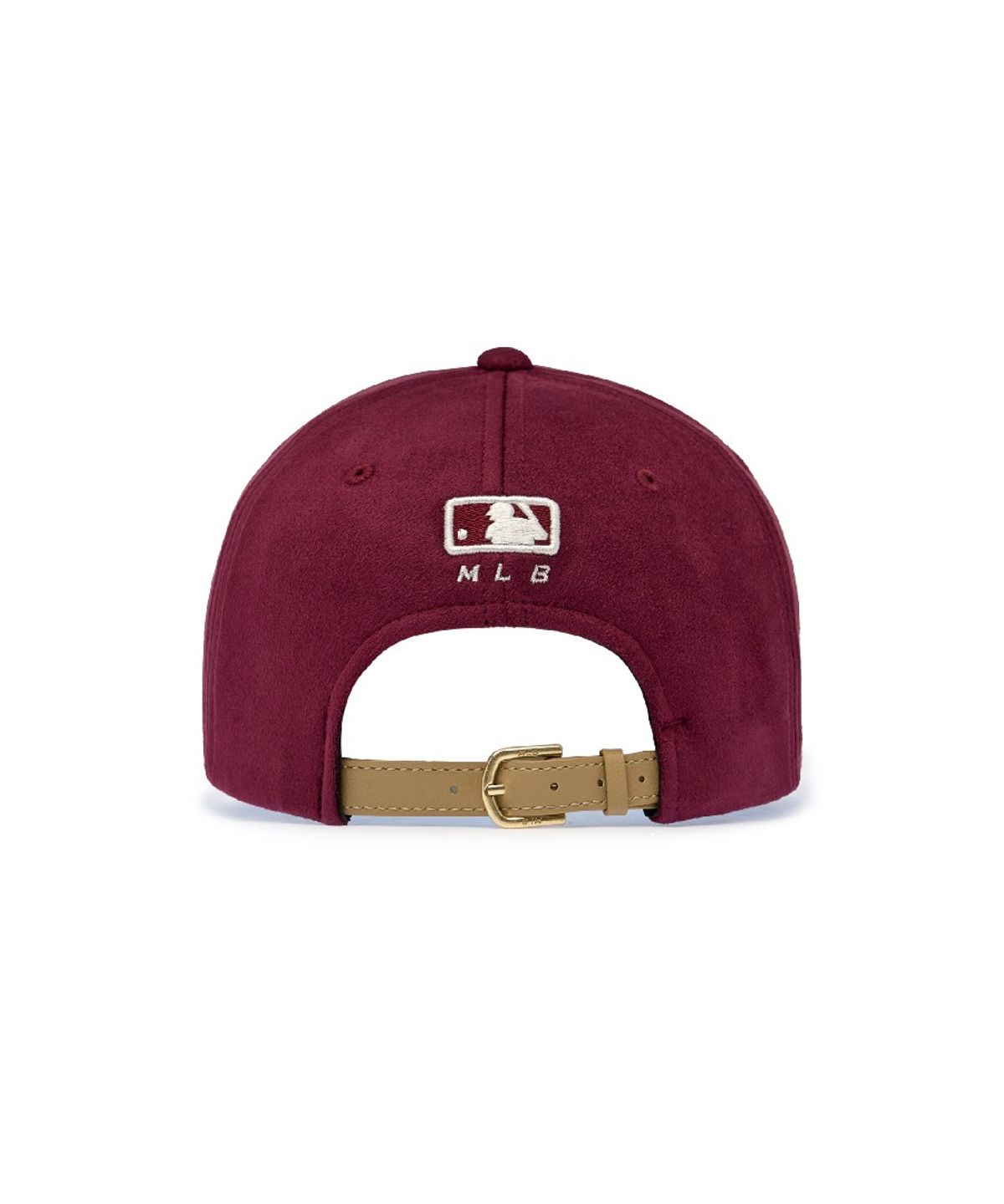 엠엘비(MLB) 베이직 컬러 스웨이드 스트럭쳐 볼캡 CHC (L.Burgundy)