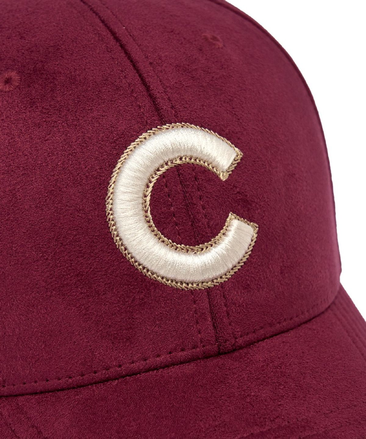 엠엘비(MLB) 베이직 컬러 스웨이드 스트럭쳐 볼캡 CHC (L.Burgundy)
