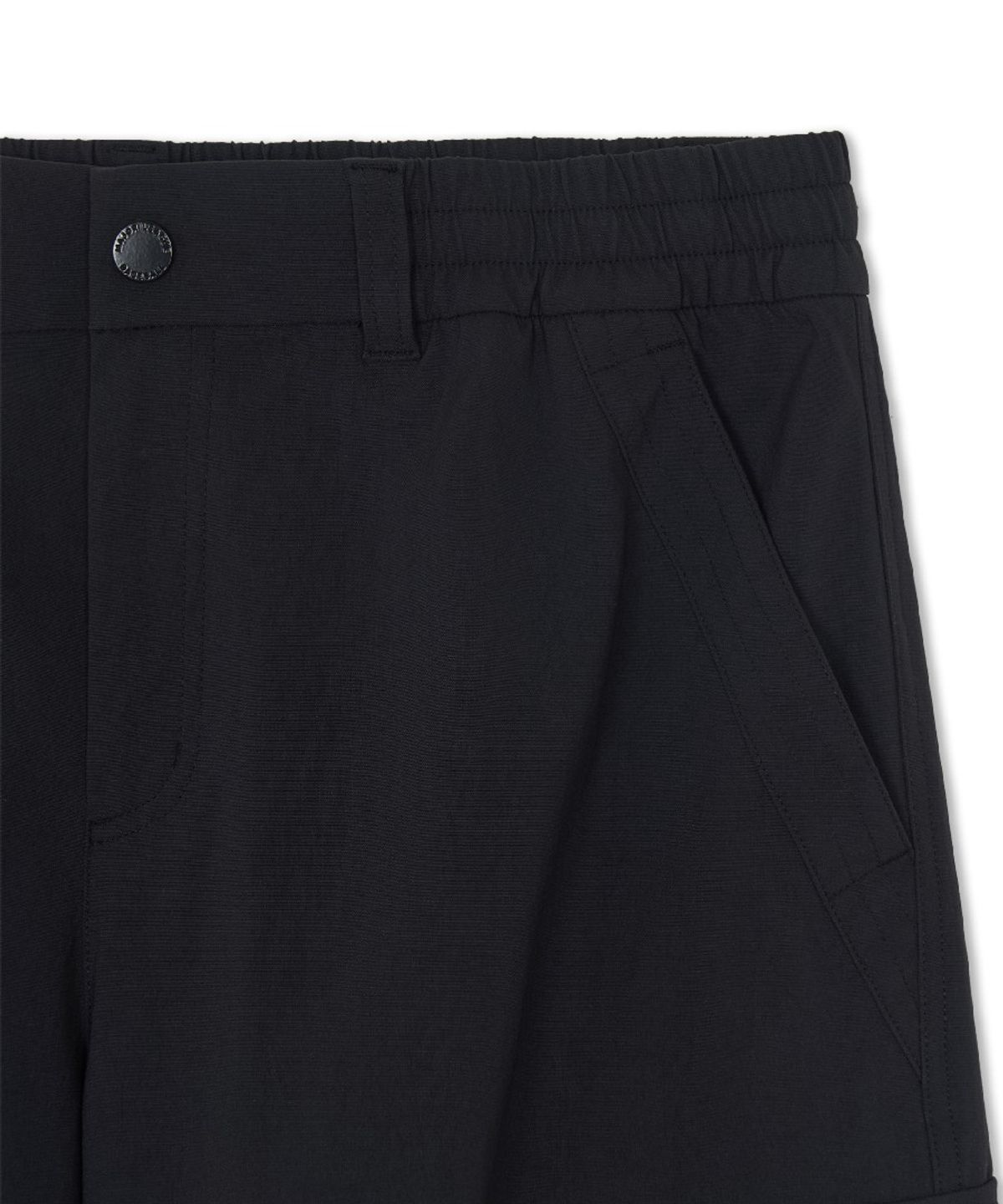 엠엘비(MLB) 코튼터치 사선 카고 와이드 팬츠 NY (Black)