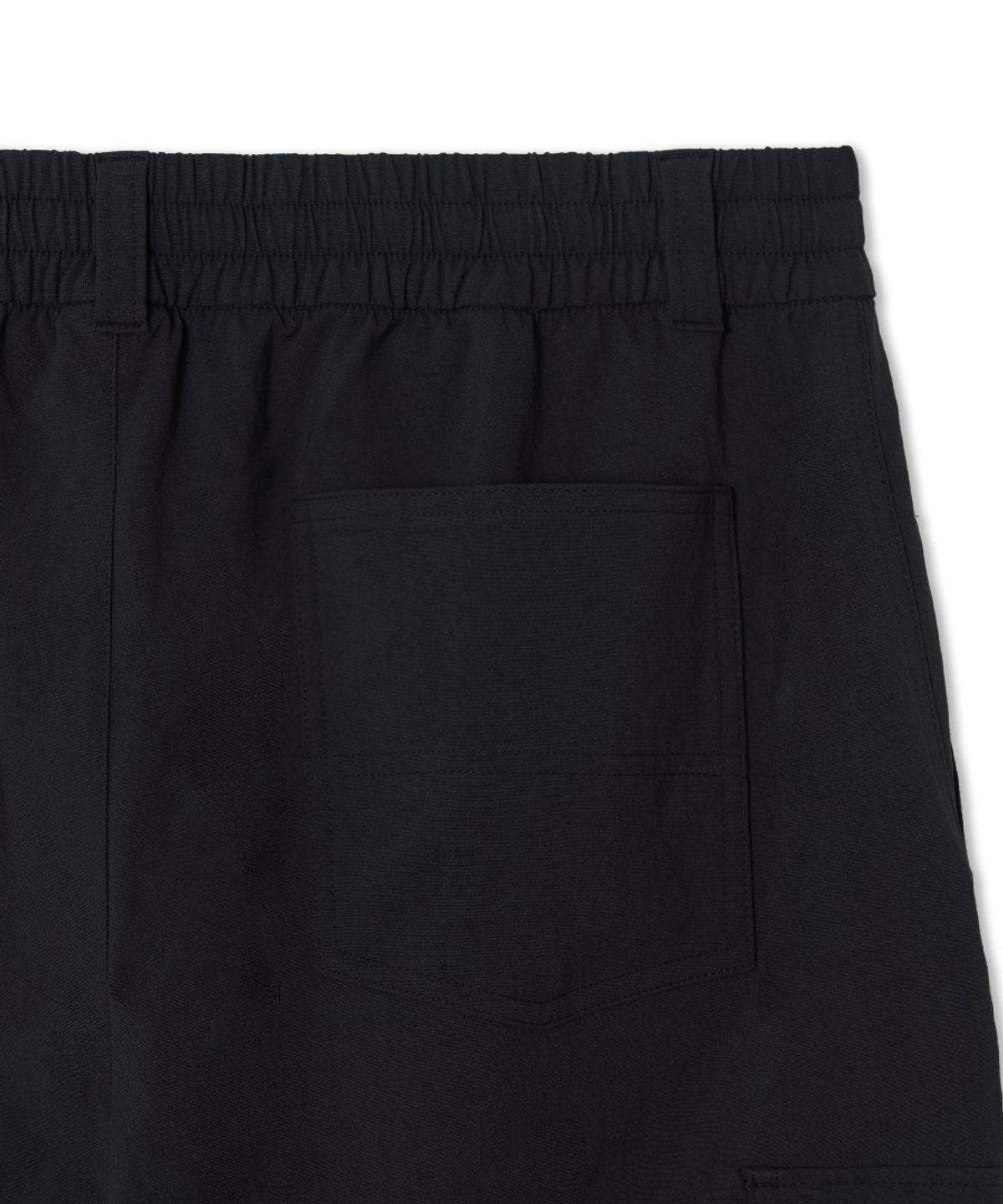 엠엘비(MLB) 코튼터치 사선 카고 와이드 팬츠 NY (Black)