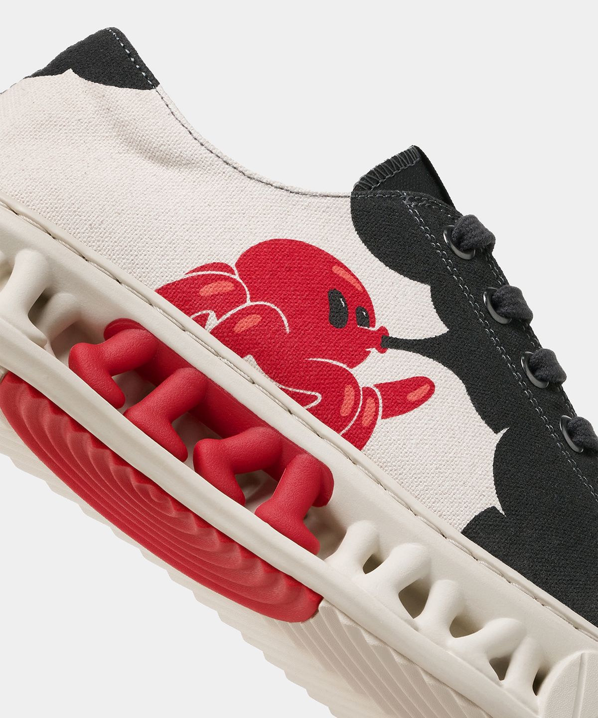 세븐에잇언더(78UNDER) A-2 GRAPHIC LOW TOP_OCTO RED