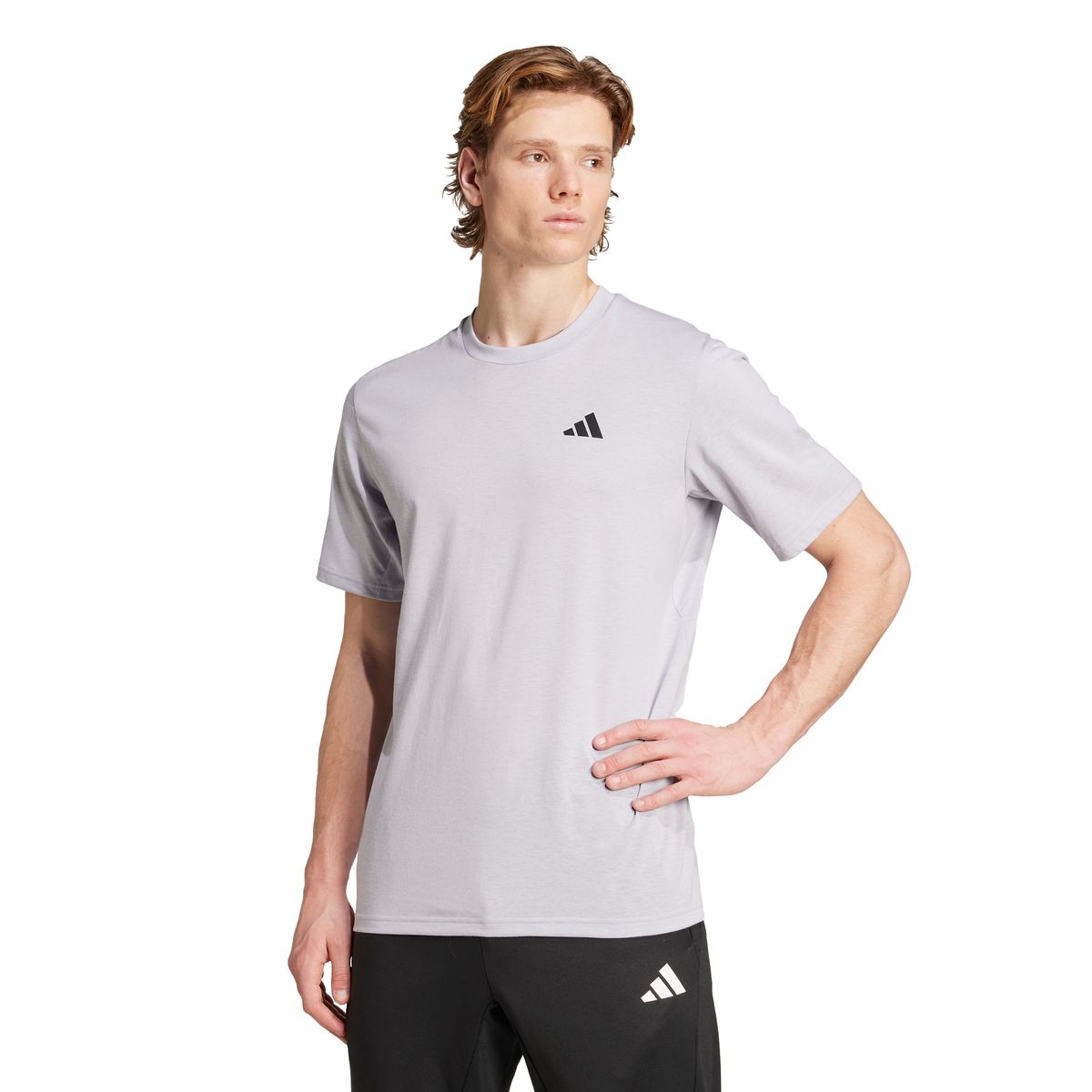 아디다스(ADIDAS) 트레인 에센셜 필레디 트레이닝 티셔츠 JW7446