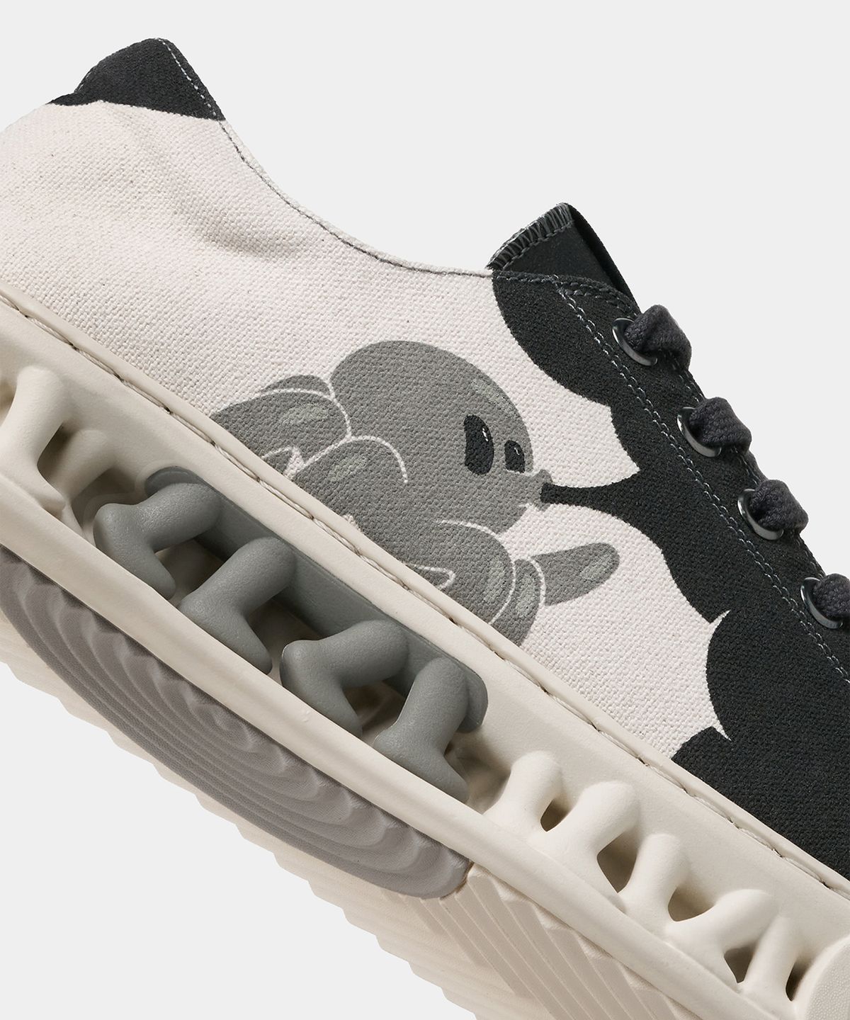 세븐에잇언더(78UNDER) A-2 GRAPHIC LOW TOP_OCTO GREY