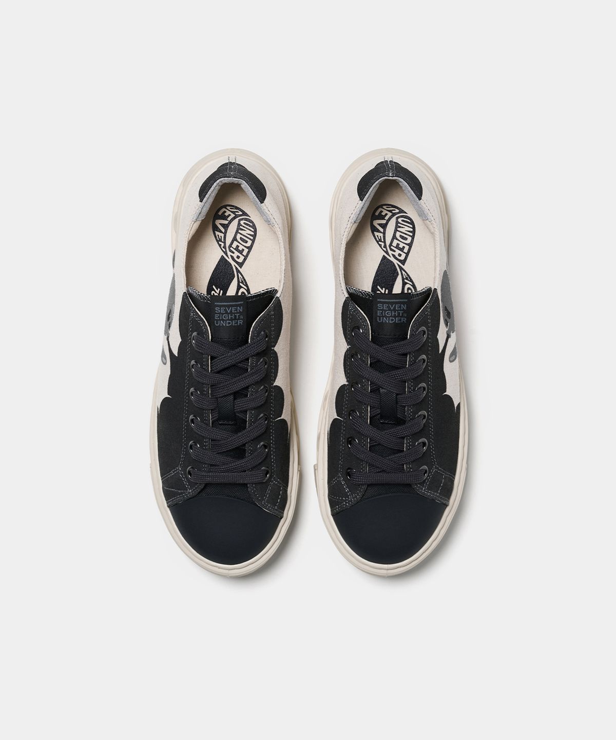 세븐에잇언더(78UNDER) A-2 GRAPHIC LOW TOP_OCTO GREY