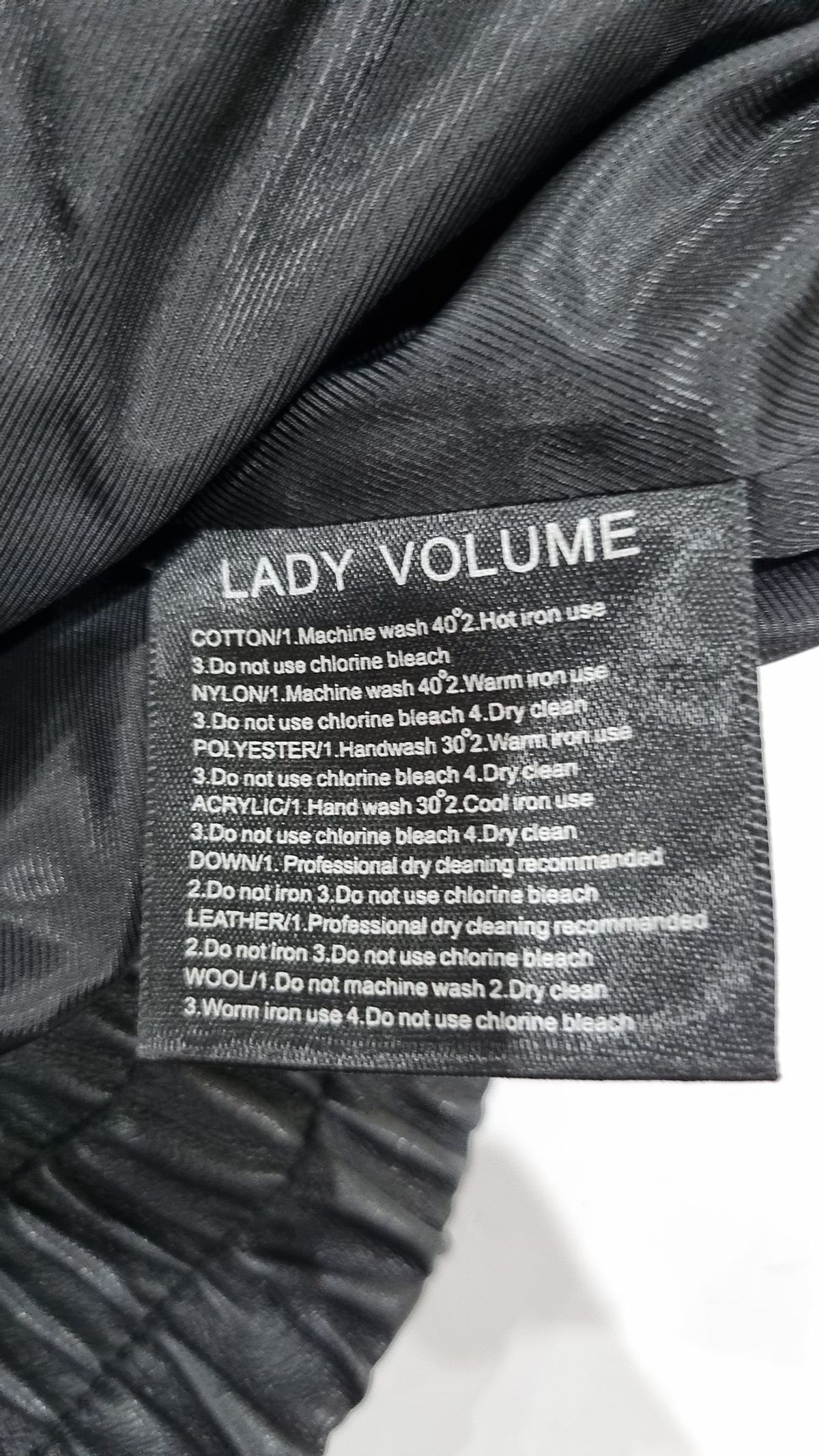 레이디 볼륨(LADY VOLUME) 레더/라이더스 재킷 L