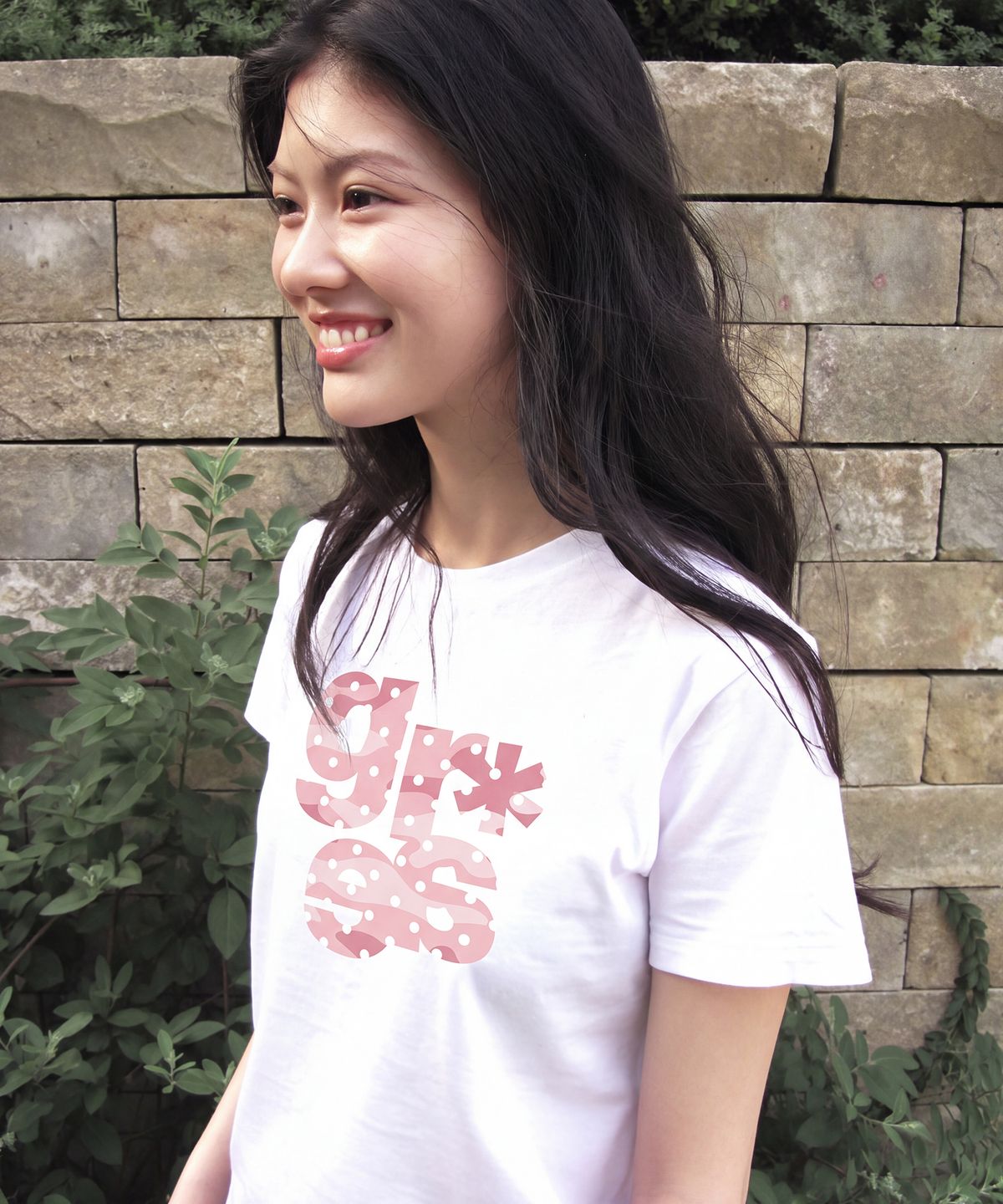그레이버(GRAVER) [WOMAN]GRAE-S CAMO_2 슬림반팔티_3COLOR