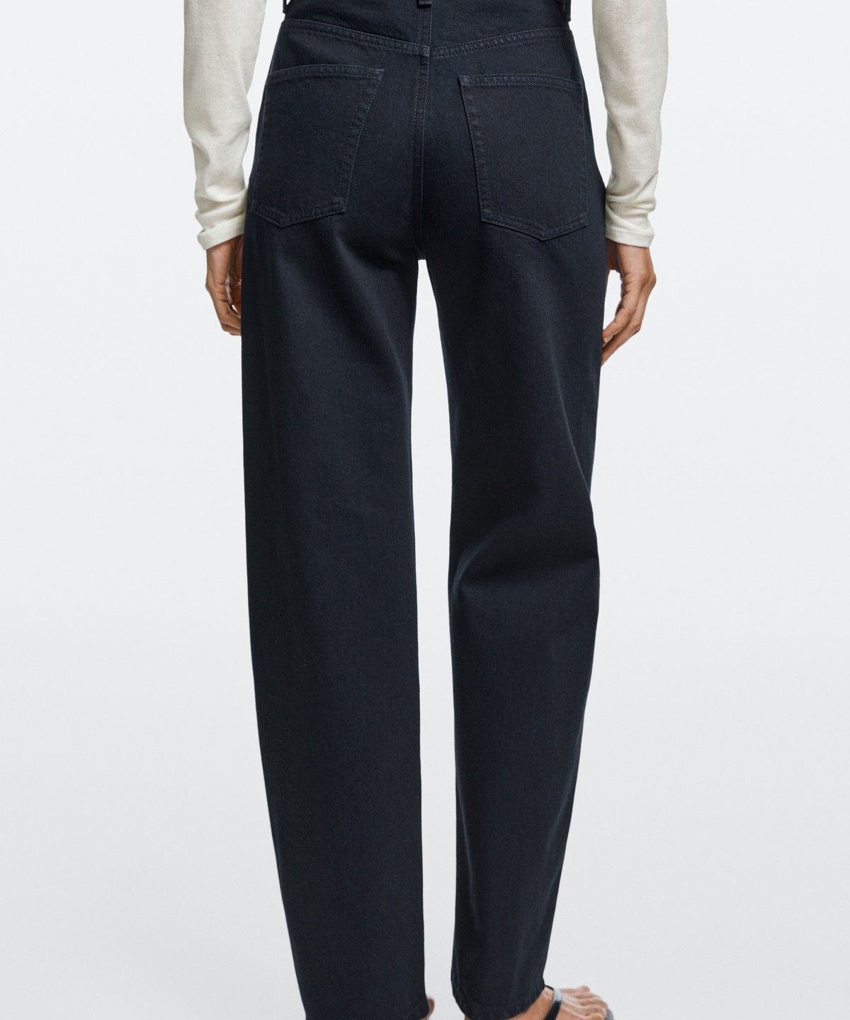 마시모두띠(MASSIMO DUTTI) 하이라이즈 배럴 핏 진