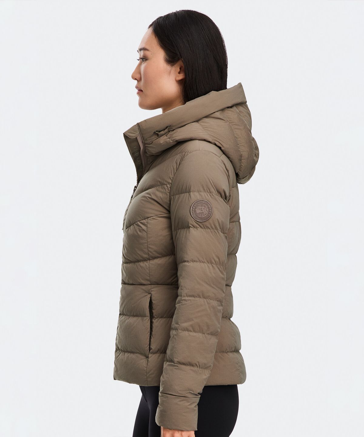 캐나다구스(CANADAGOOSE) 여성 클레어 자켓(Melange Beige)_Q256AWDT07MEB
