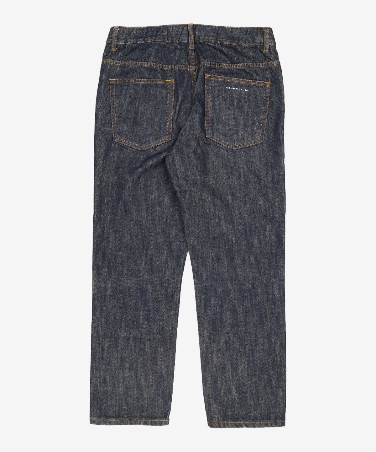 페이탈리즘(FATALISM) #0222 Moderation indigo straight crop fit 48