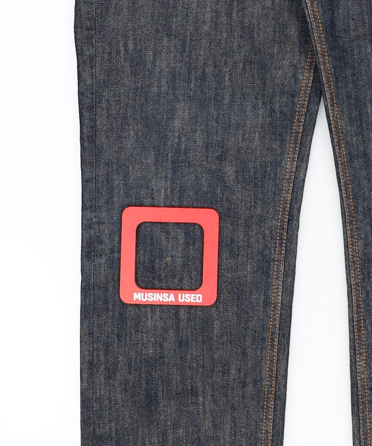 페이탈리즘(FATALISM) #0222 Moderation indigo straight crop fit 48