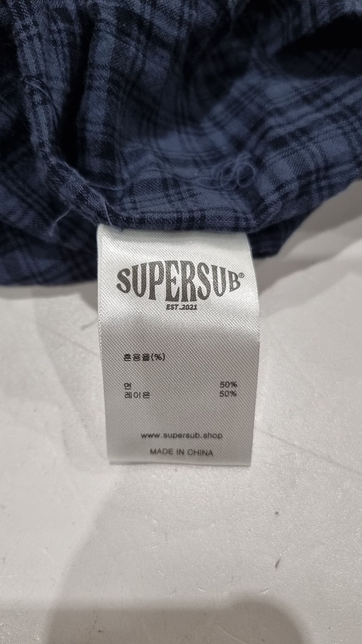 슈퍼서브(SUPERSUB) 캐주얼 셔츠 3XL