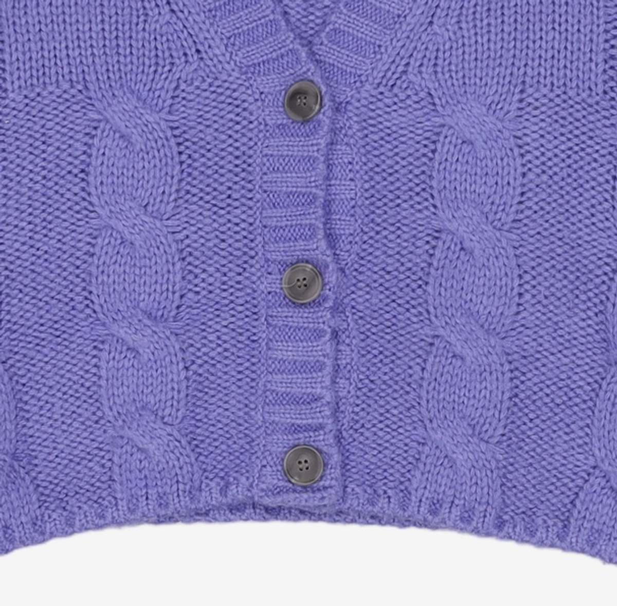 큐리티(CURETTY) C 333 PRINT KNIT CARDIGAN_VIOLET S