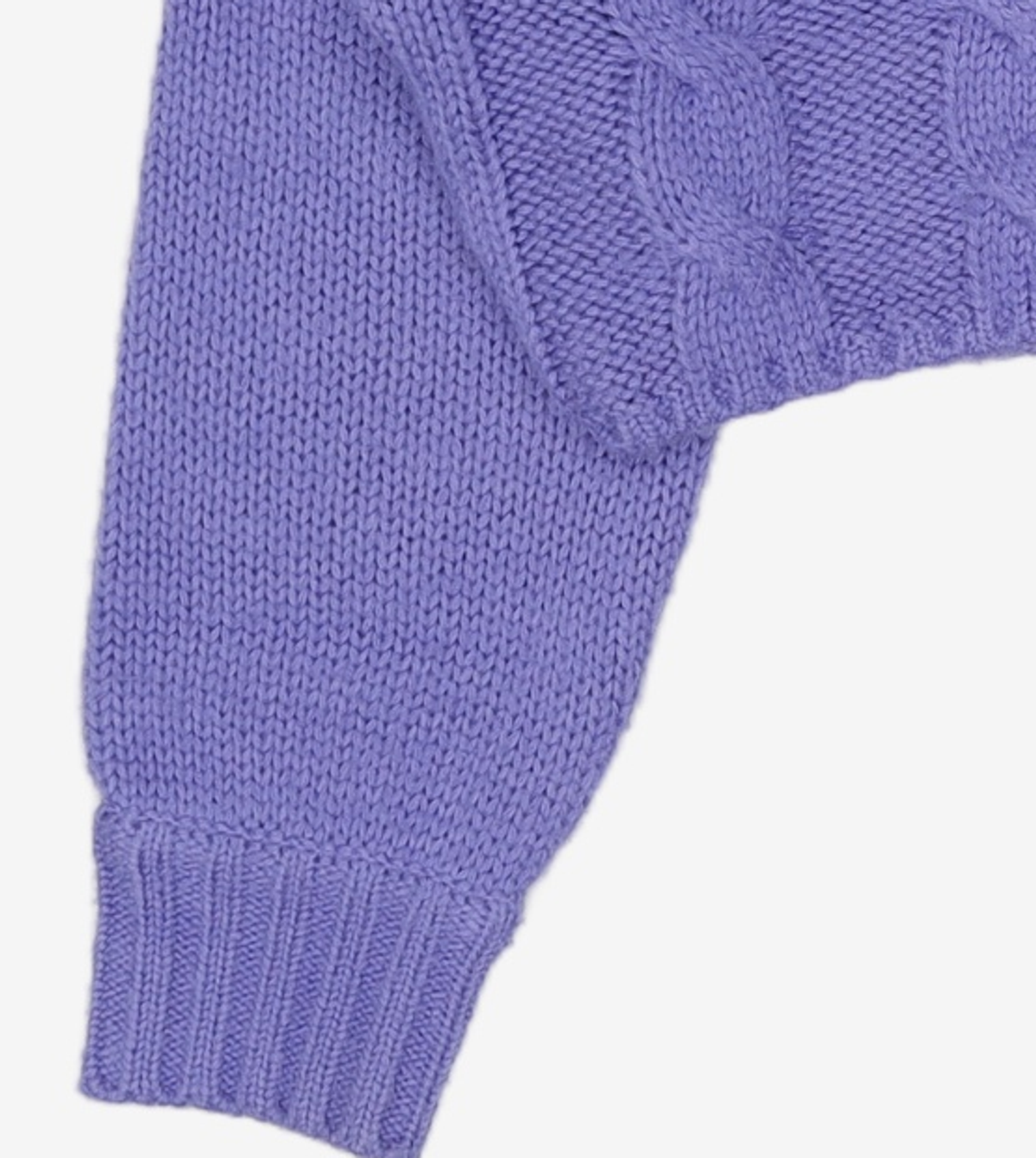 큐리티(CURETTY) C 333 PRINT KNIT CARDIGAN_VIOLET S