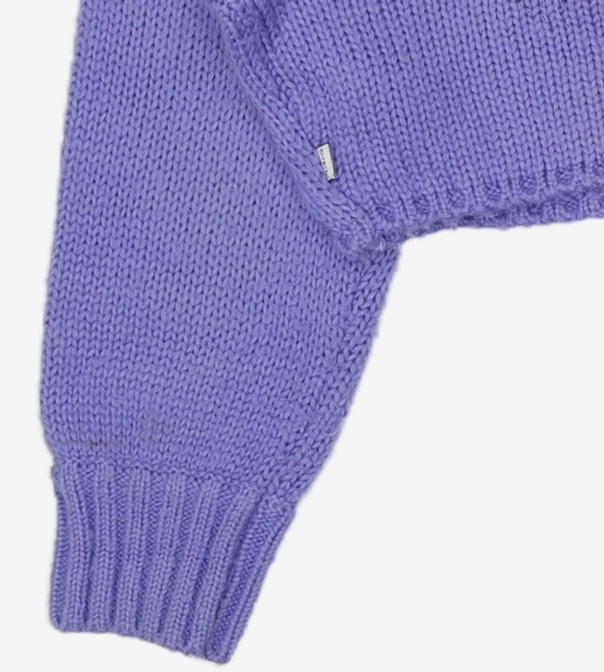 큐리티(CURETTY) C 333 PRINT KNIT CARDIGAN_VIOLET S