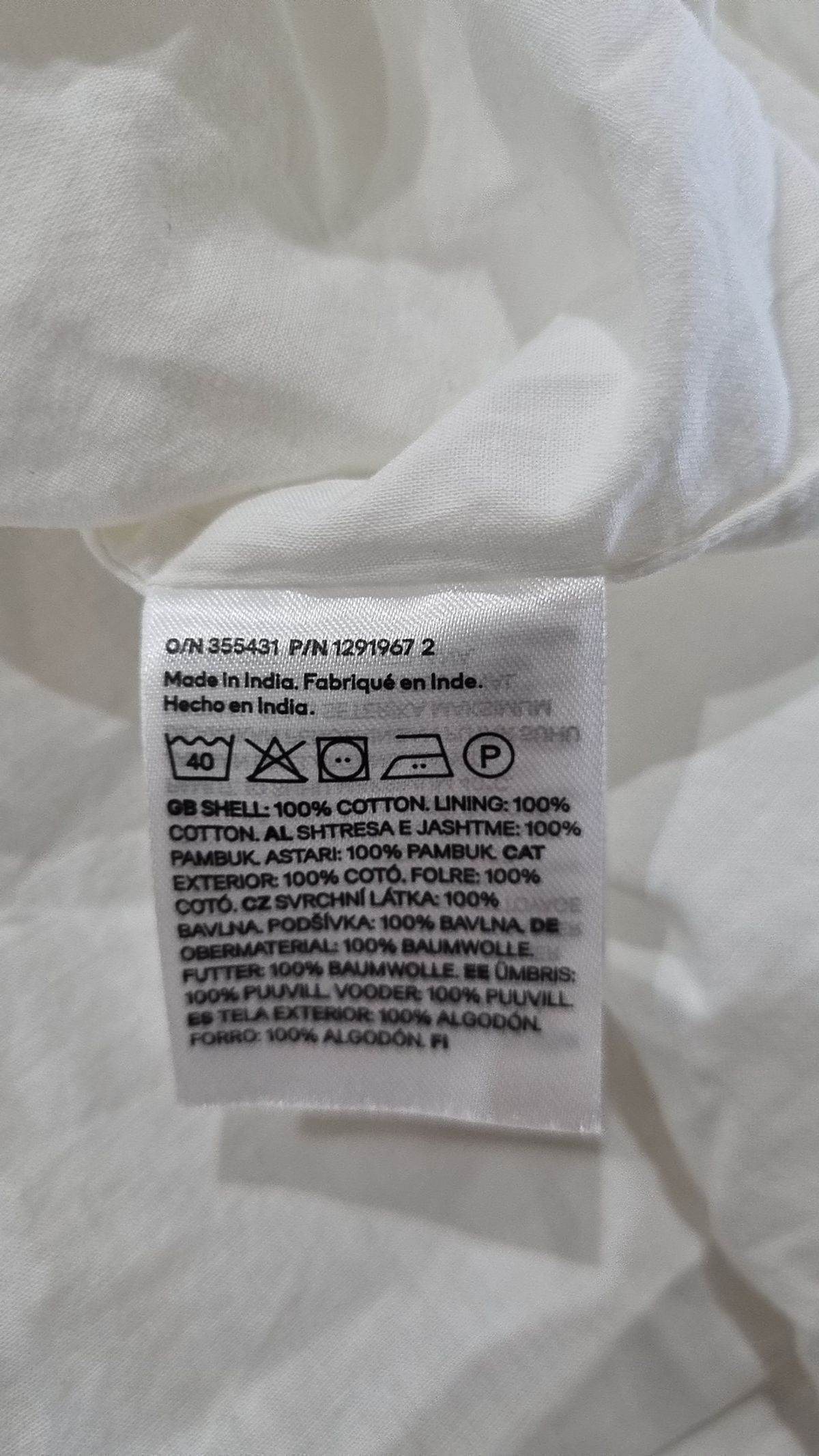 디바이디드에이치앤엠(DIVIDED H&M) 블라우스 L