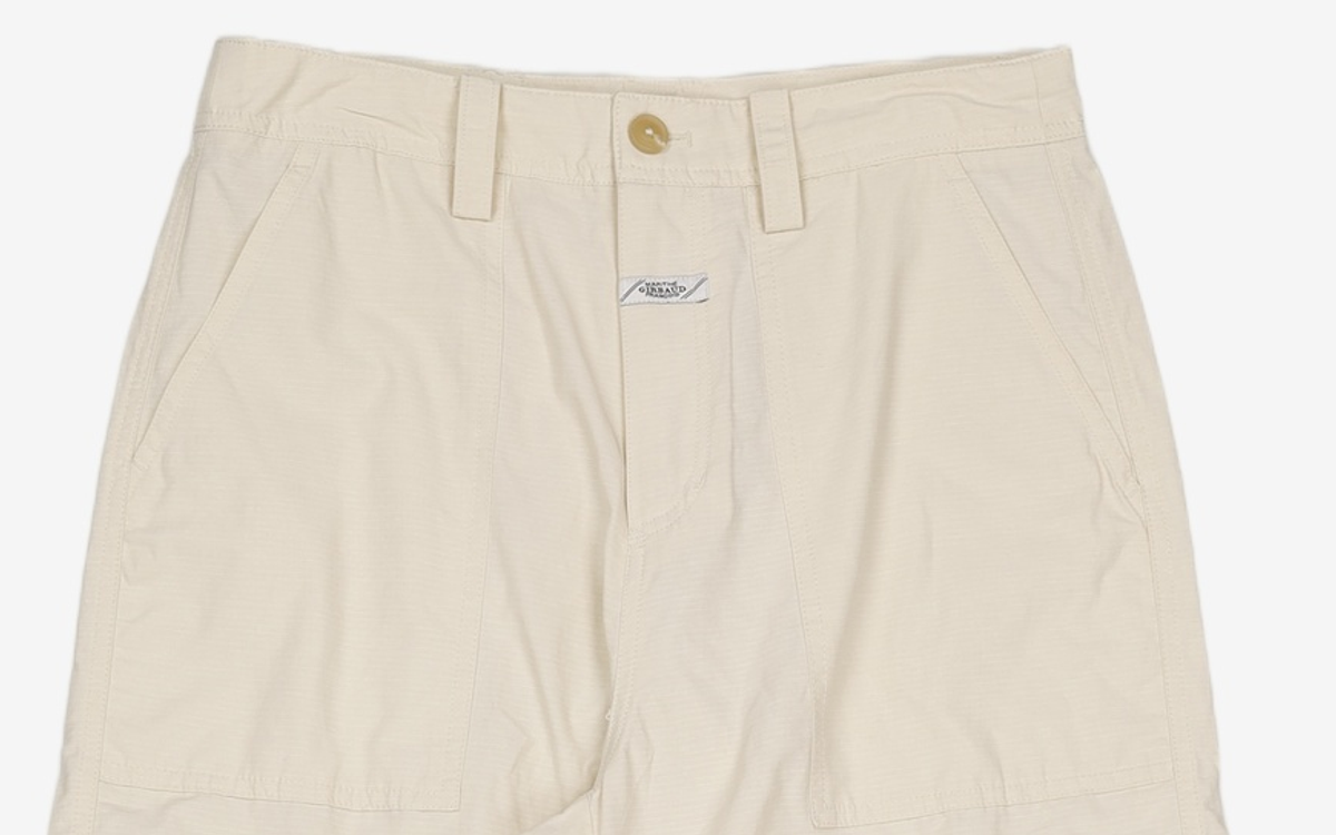 마리떼 프랑소와 저버(MARITHÉ + FRANҪOIS GIRBAUD) W COTTON CARGO PANTS ivory M