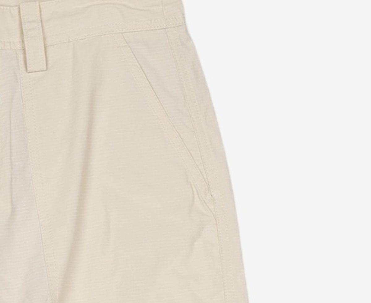 마리떼 프랑소와 저버(MARITHÉ + FRANҪOIS GIRBAUD) W COTTON CARGO PANTS ivory M