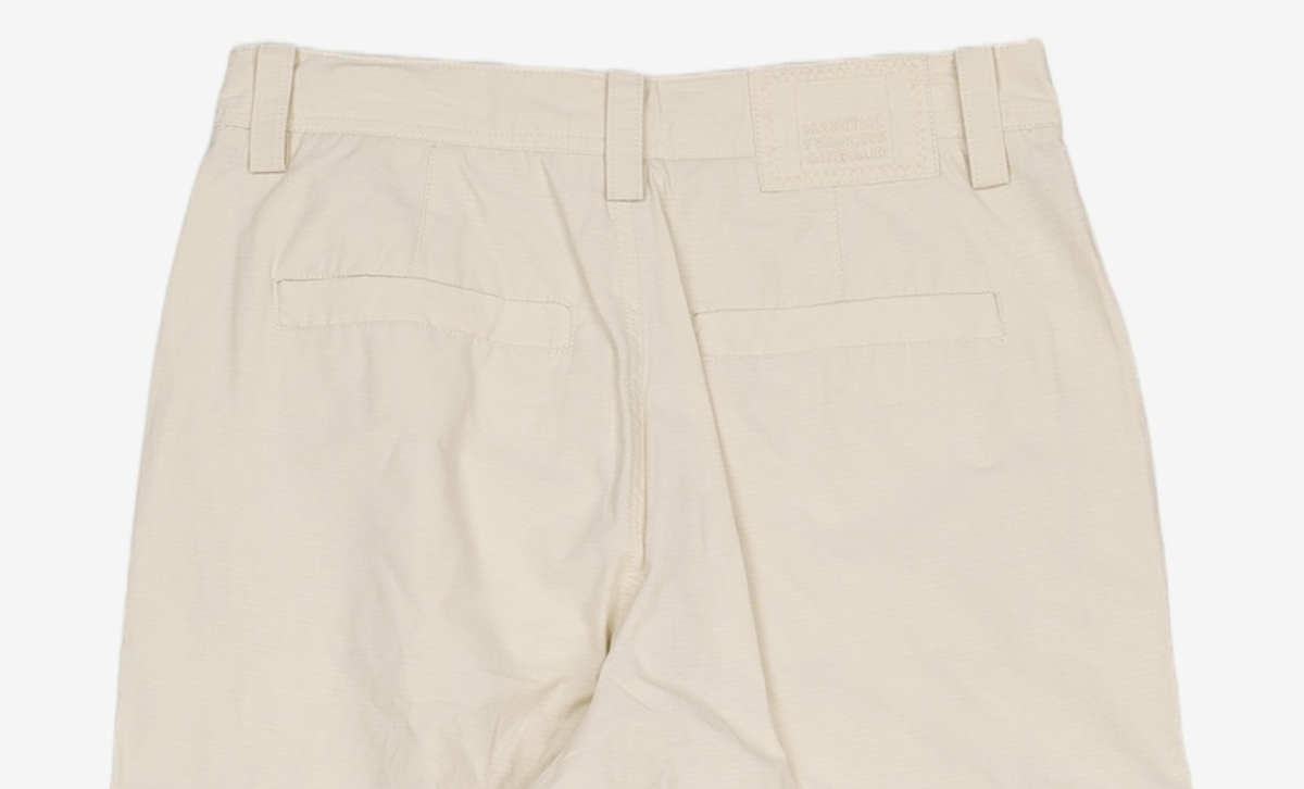 마리떼 프랑소와 저버(MARITHÉ + FRANҪOIS GIRBAUD) W COTTON CARGO PANTS ivory M