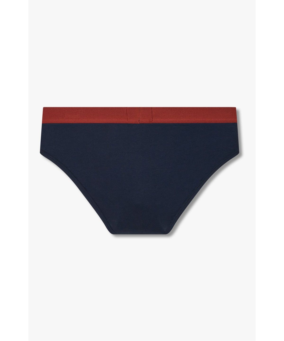 엠포리오 아르마니 언더웨어(EMPORIO ARMANI UNDERWEAR) 남성 센터 이글 로고 디테일 브리프 _네이비_0816311005