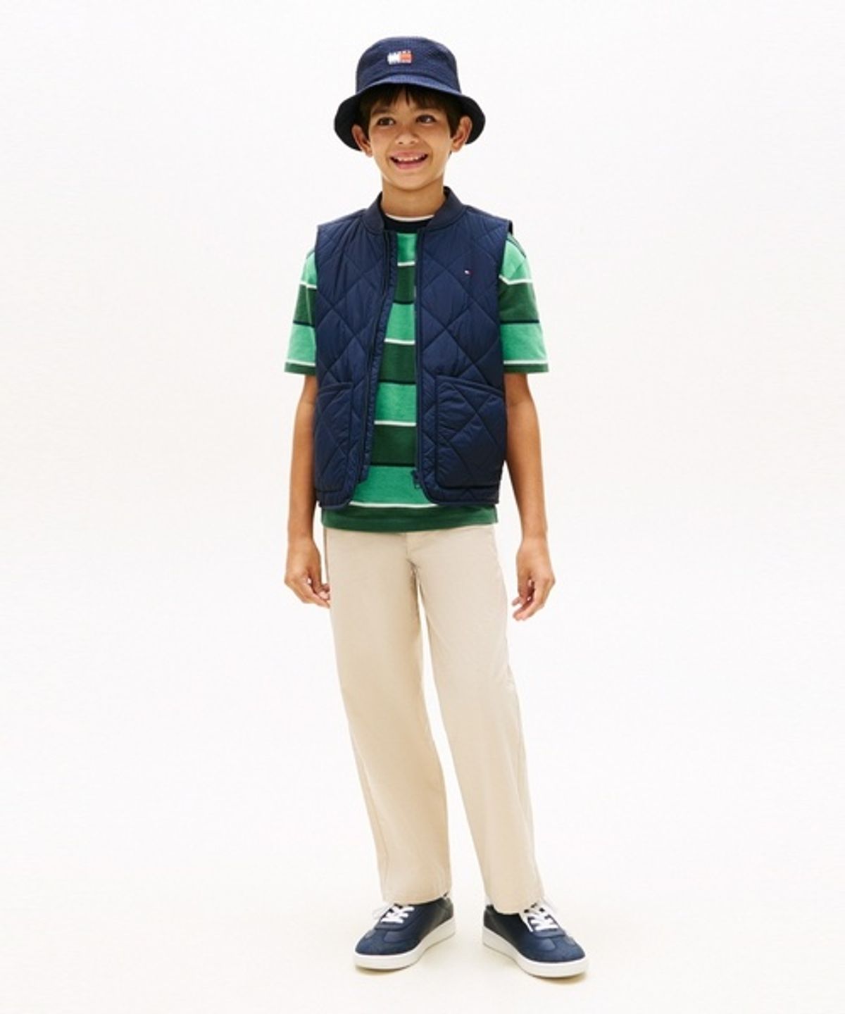 타미힐피거 키즈(TOMMY HILFIGER KIDS) 포켓 퀼팅 베스트