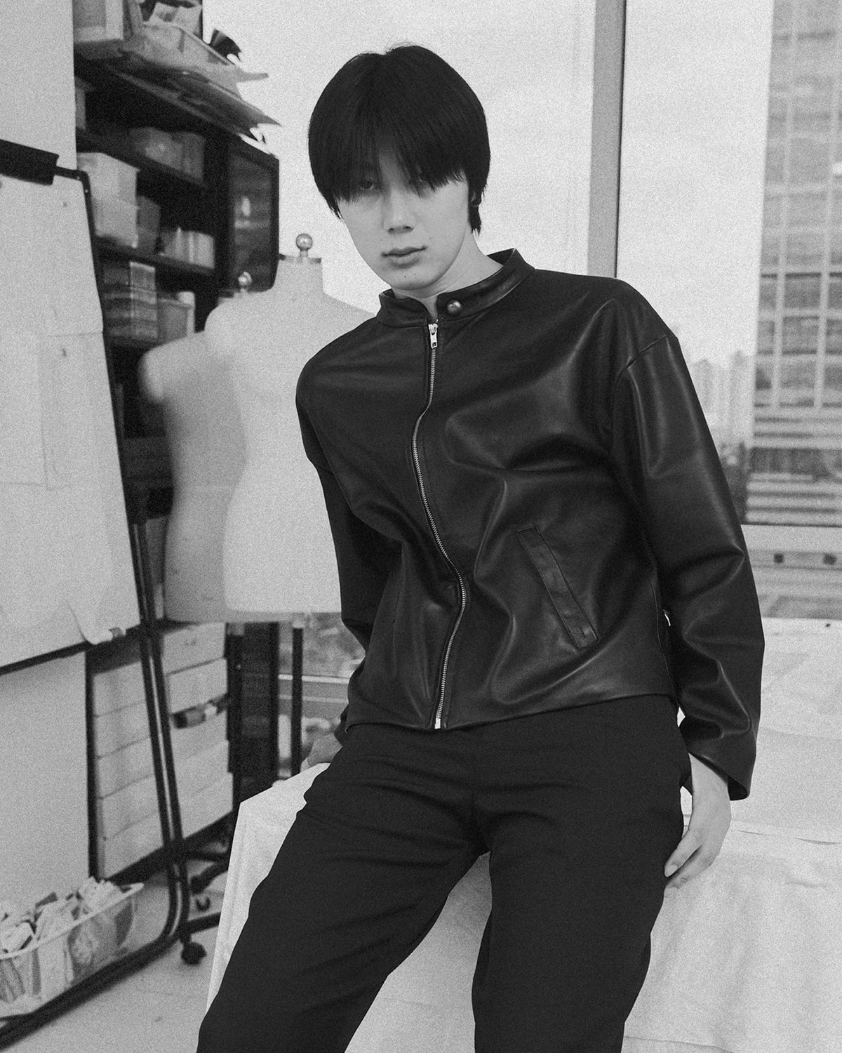 뭉제르(MOONGER) Jacket In Lambskin
