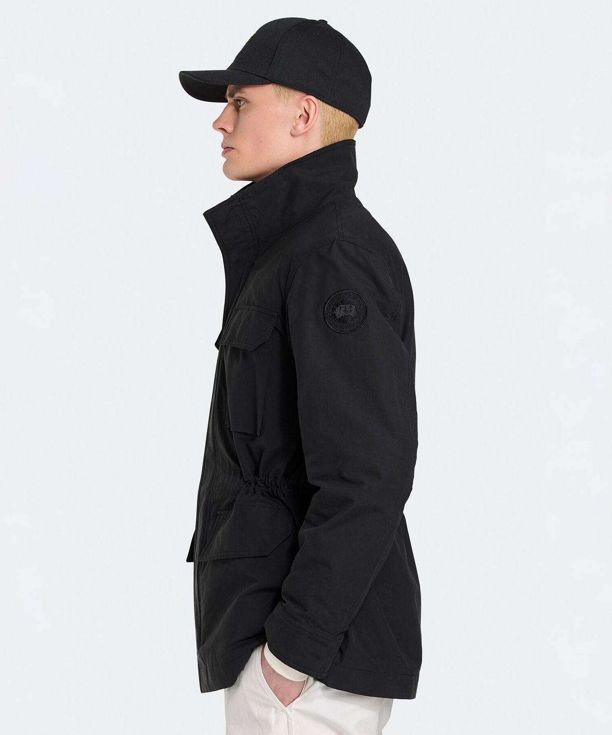 캐나다구스(CANADAGOOSE) 남성 해리슨 자켓(Black)_Q255AMJT01BKN