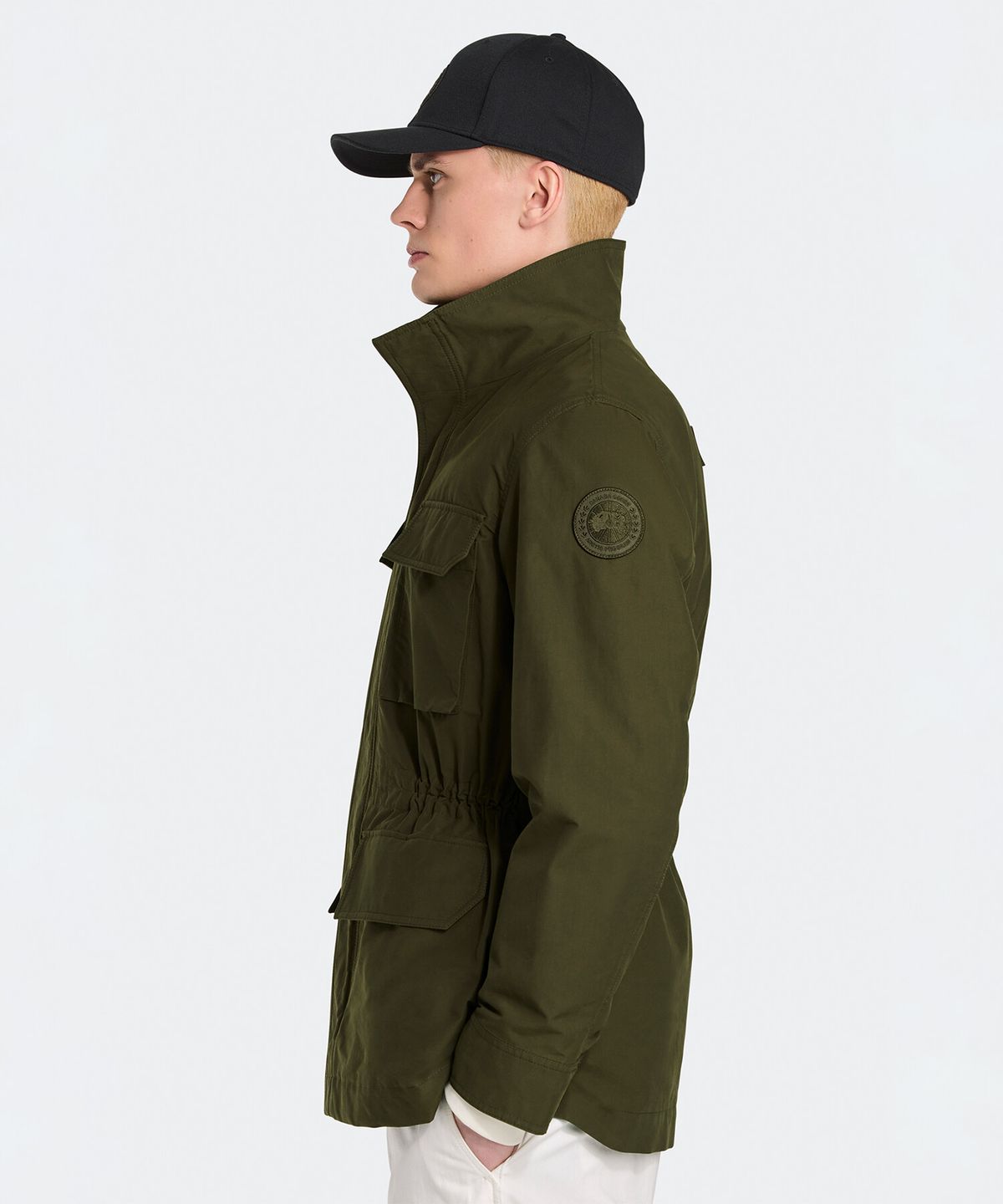 캐나다구스(CANADAGOOSE) 남성 해리슨 자켓(Khaki)_Q255AMJT01KAN