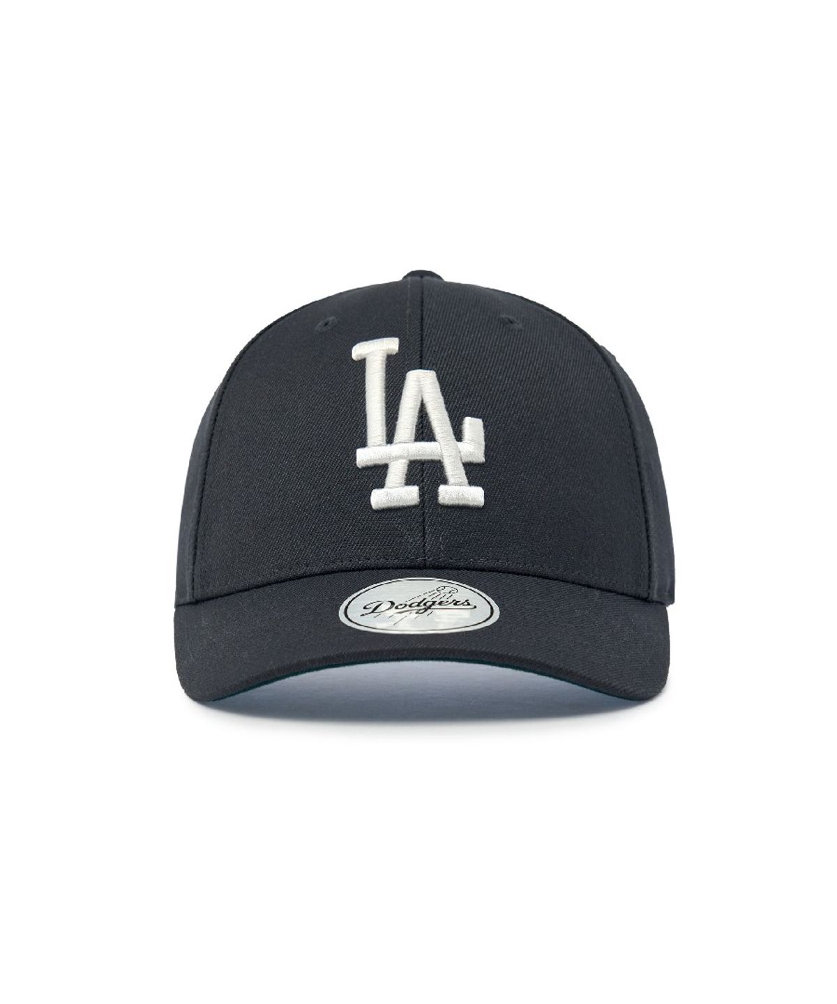 엠엘비(MLB) 시그니처 컬시브 스트럭쳐 볼캡 LA (D.Charcoal Grey)