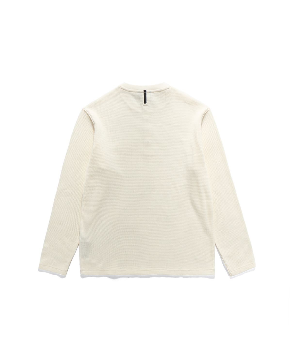 언어펙티드 에센셜(UNAFFECTED ESSENTIAL) HENLEY NECK LONG SLEEVES / OFF WHITE