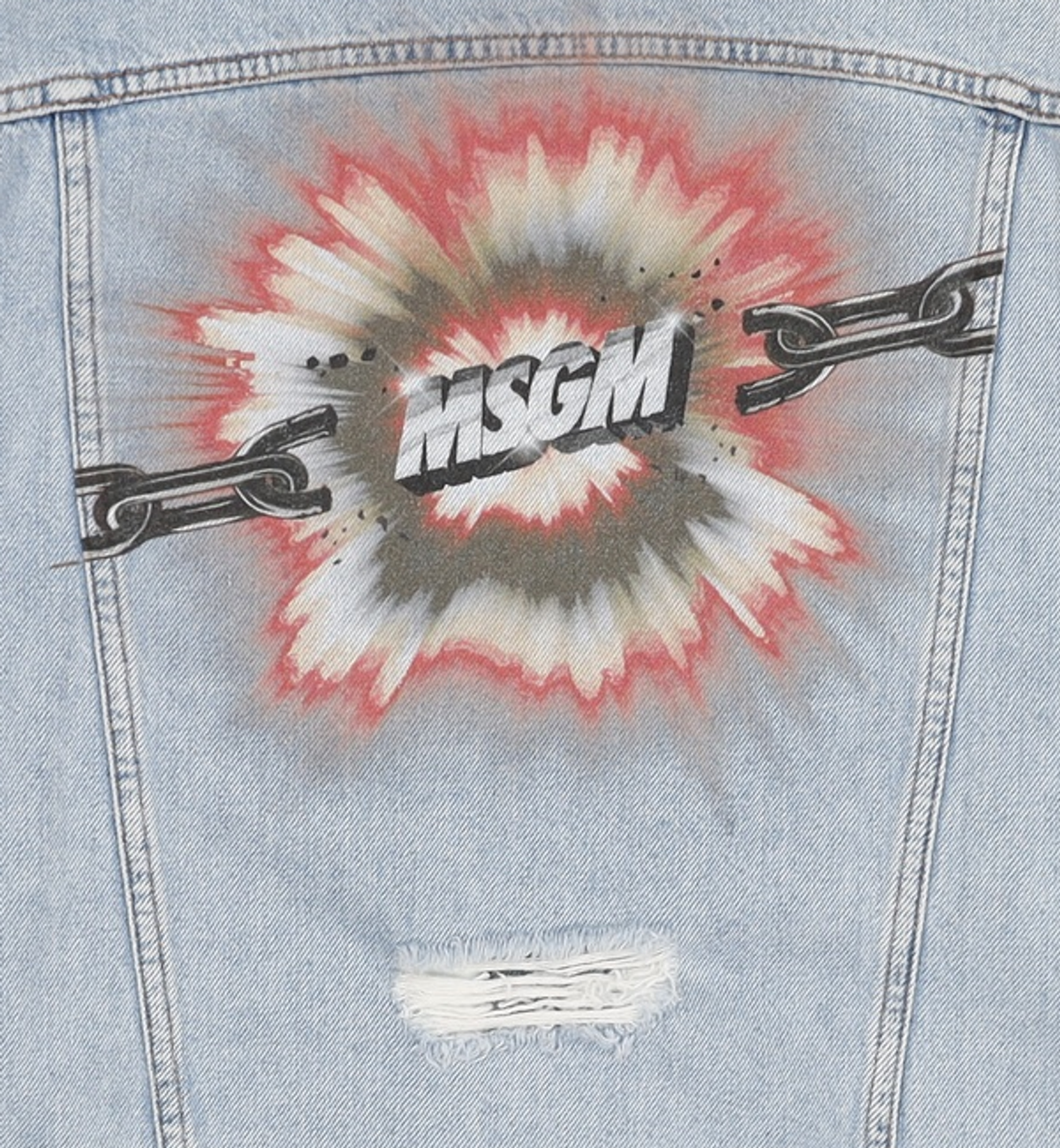 엠에스지엠(MSGM) 데님/트러커 재킷 42