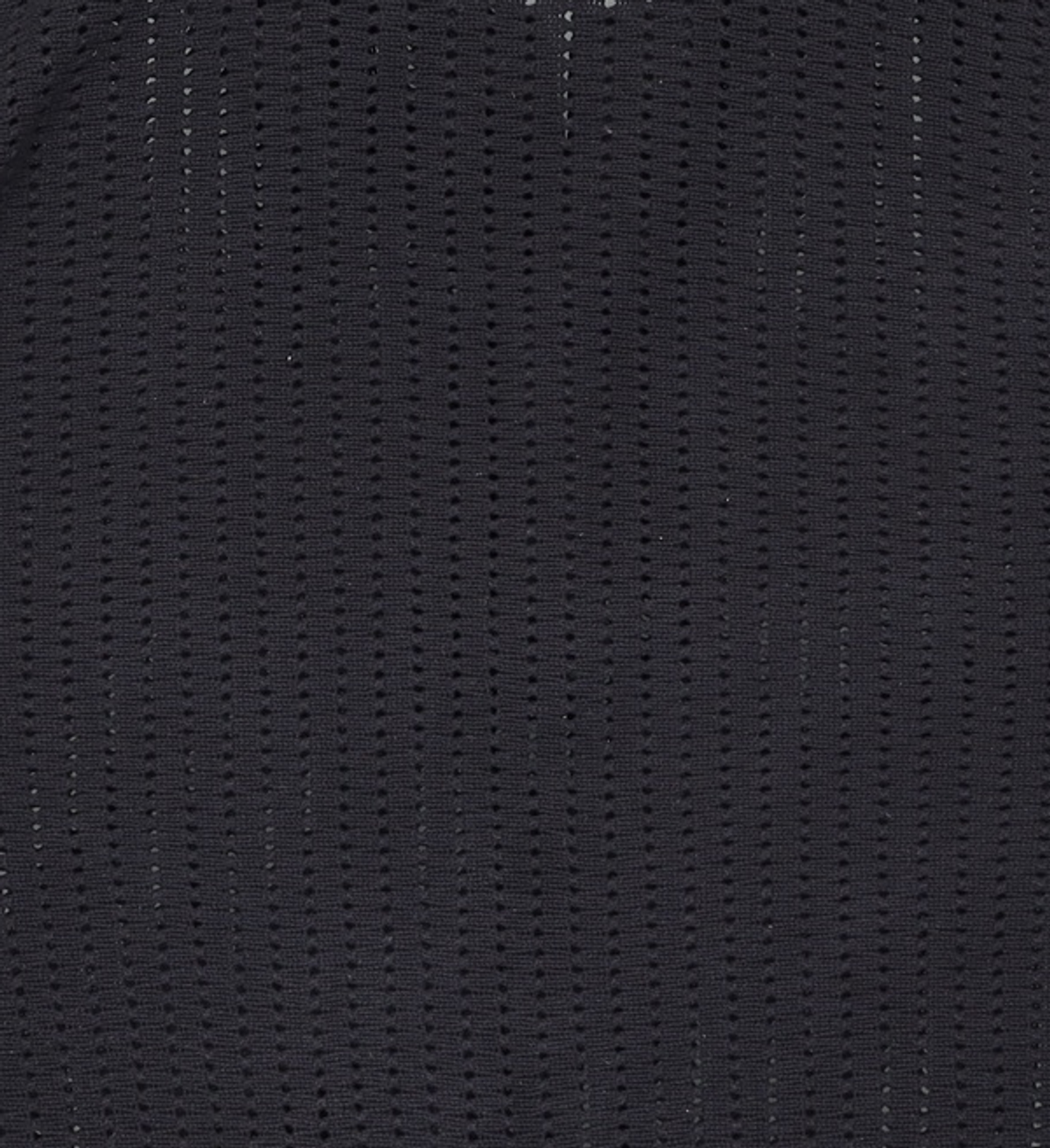 메종미네드(MAISON MINED) SAINT BLACK KNIT HALF SHIRTS L